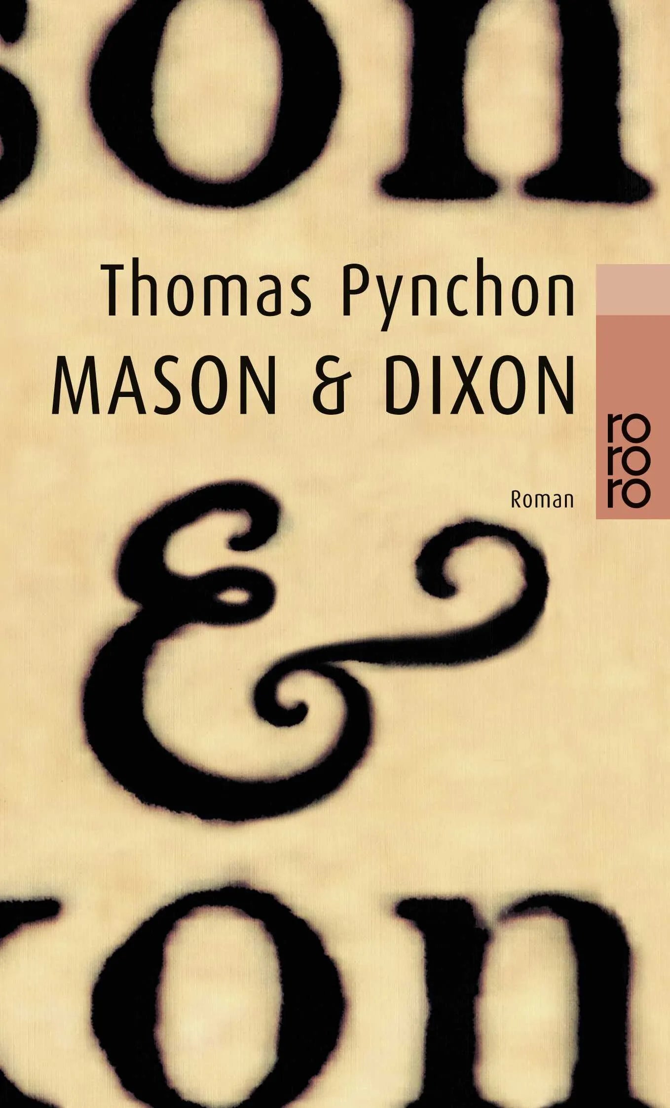 Buchcover von 'Mason & Dixon' - Taschenbuch von Thomas Pynchon