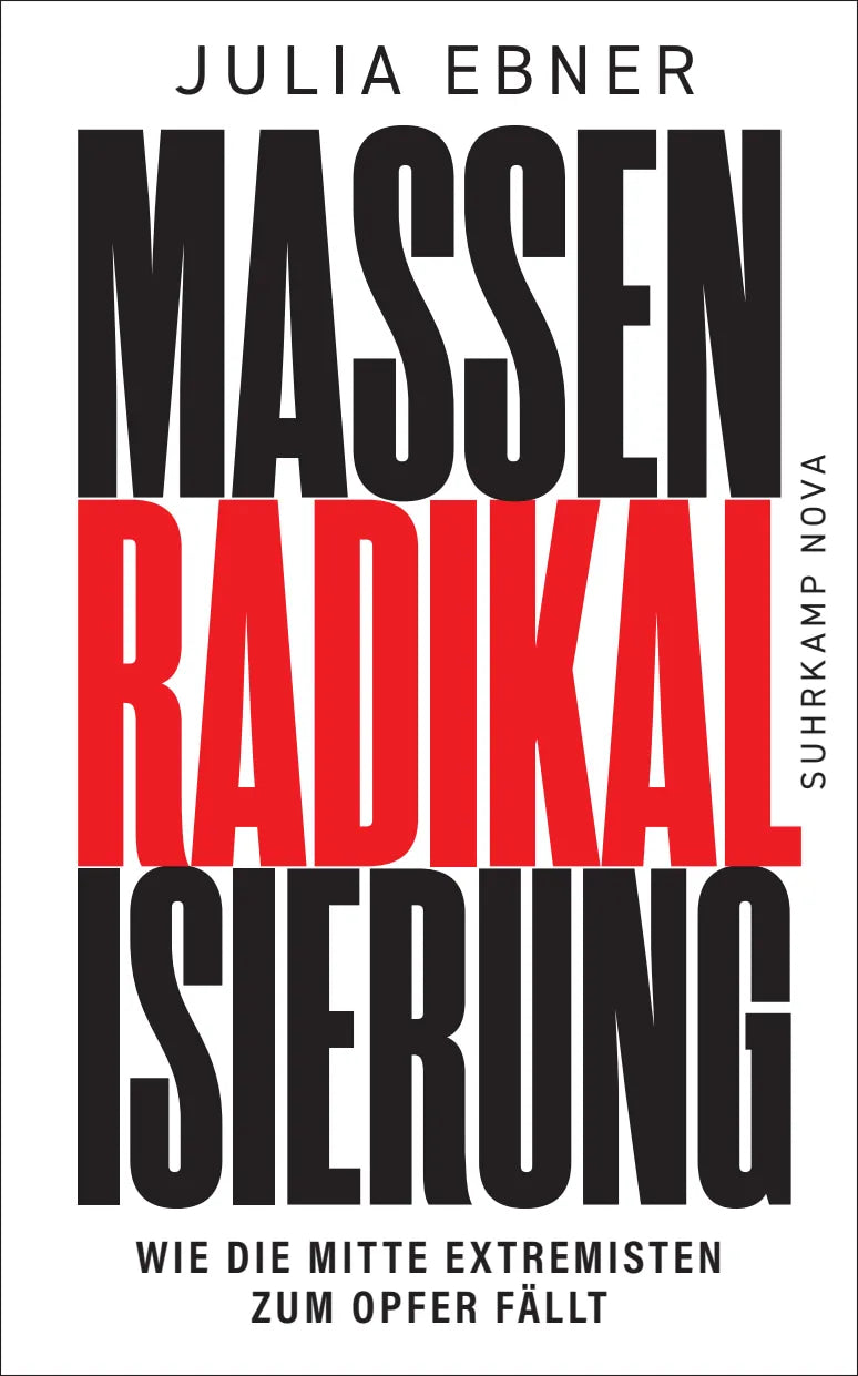 Buchcover von 'Massenradikalisierung' - Gebundene Ausgabe von Julia Ebner