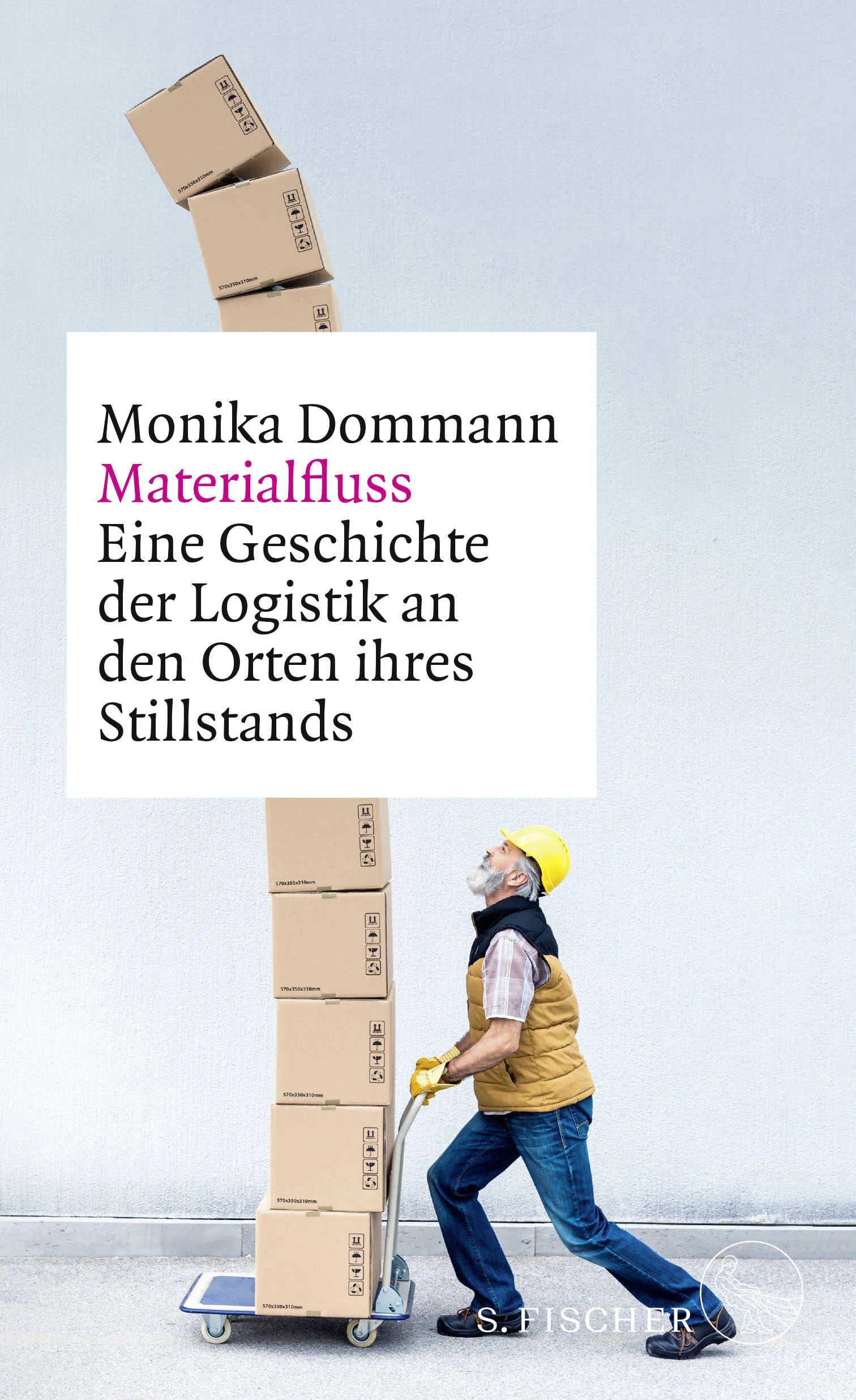 Buchcover von 'Materialfluss' - Gebundene Ausgabe von Monika Dommann