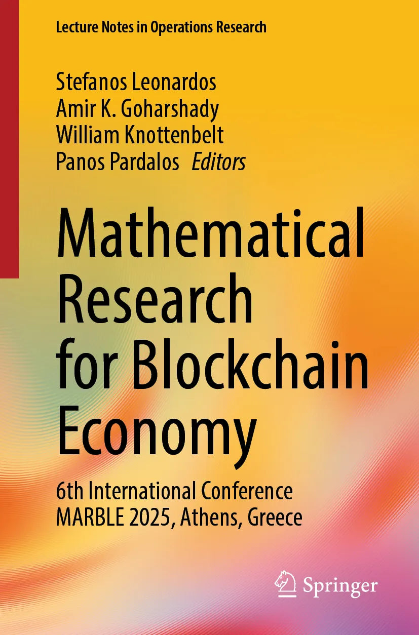 Cover: Mathematical Research for Blockchain Economy (E-Book)