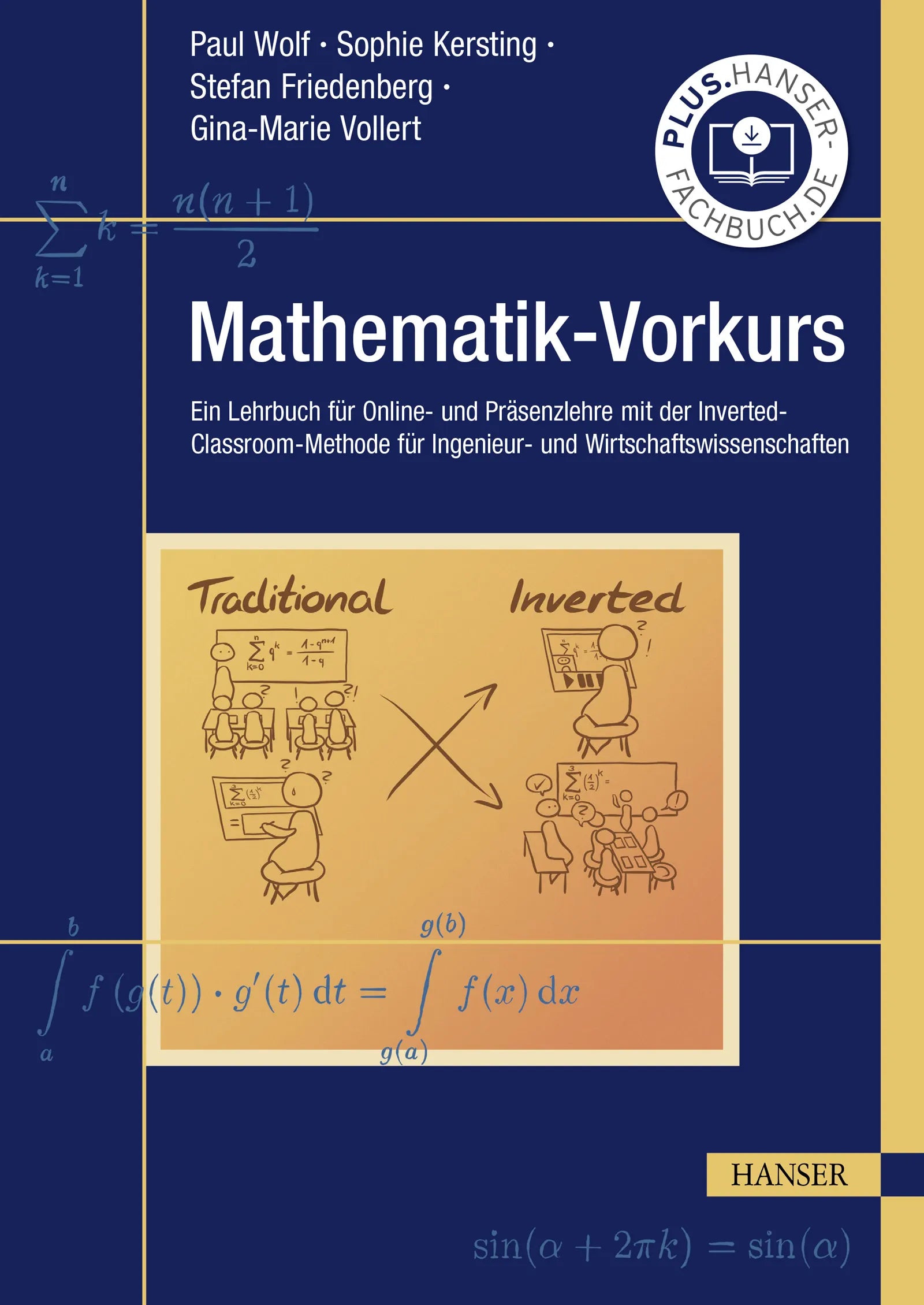 Cover: Mathematik-Vorkurs (E-Book) von Paul Wolf