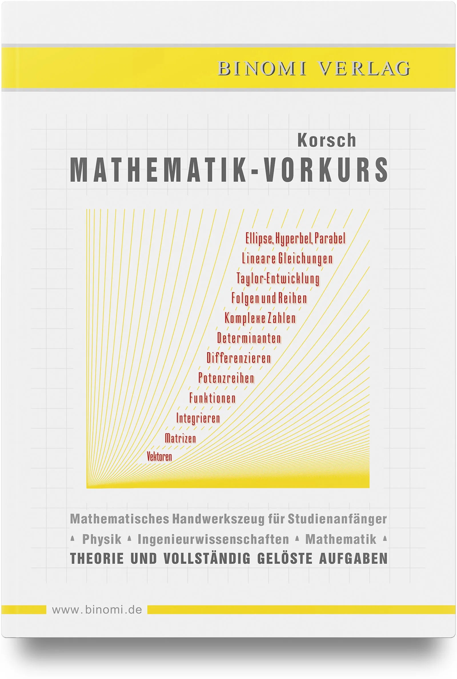 Buchcover von 'Mathematik - Vorkurs' - Gebundene Ausgabe von Hans Jürgen Korsch