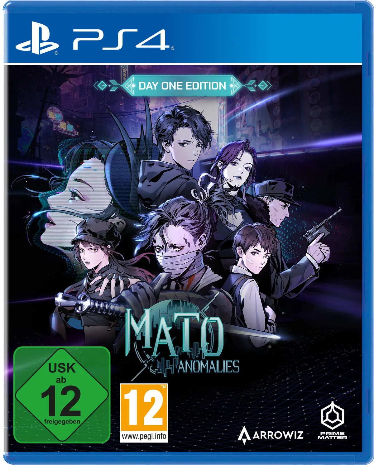 Cover: Mato Anomalies (Day One Edition) für Playstation 4. Publisher: PLAION GmbH