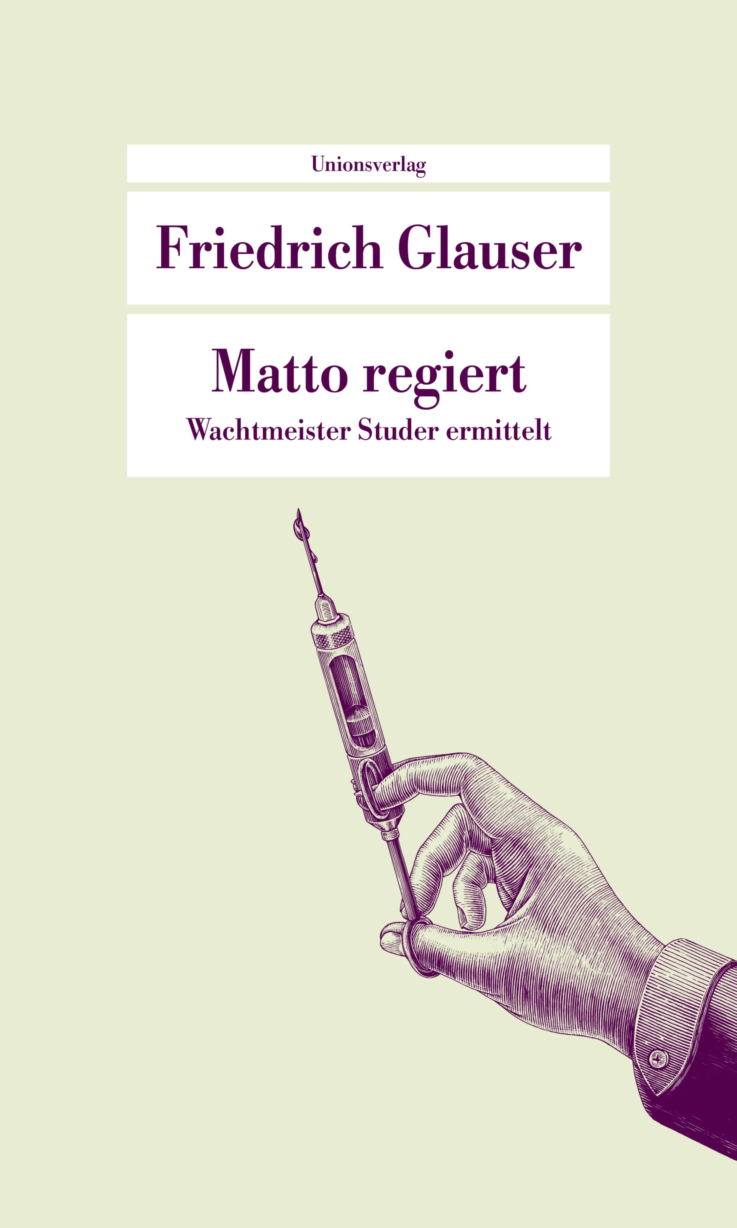 Buchcover von 'Matto regiert' - Taschenbuch von Friedrich Glauser