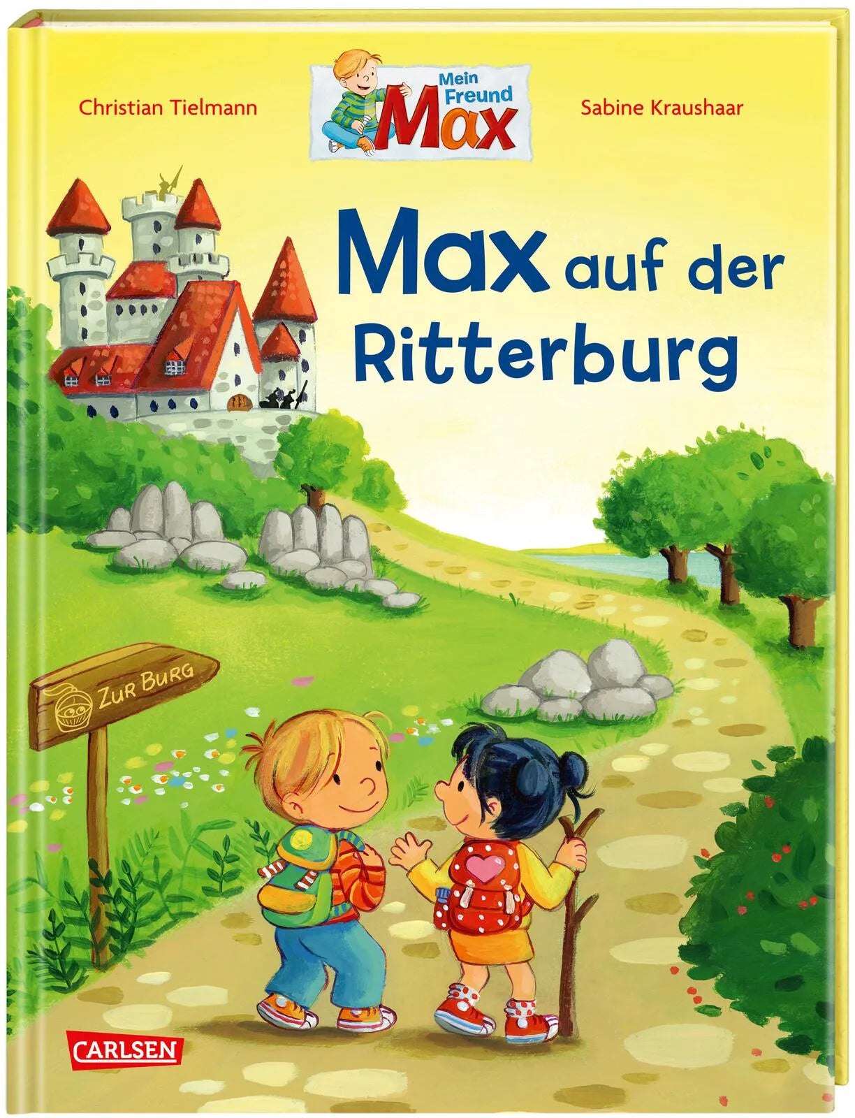 Buchcover von 'Max-Bilderbücher: Max auf der Ritterburg' - Gebundene Ausgabe von Christian Tielmann