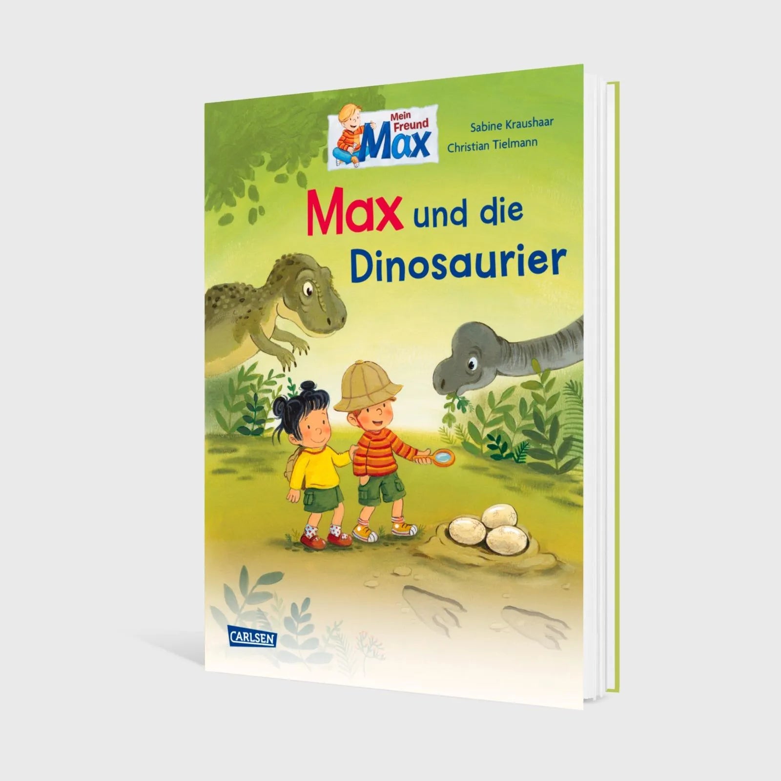 Produktansicht: Max-Bilderbücher: Max und die Dinosaurier (Gebundene Ausgabe)