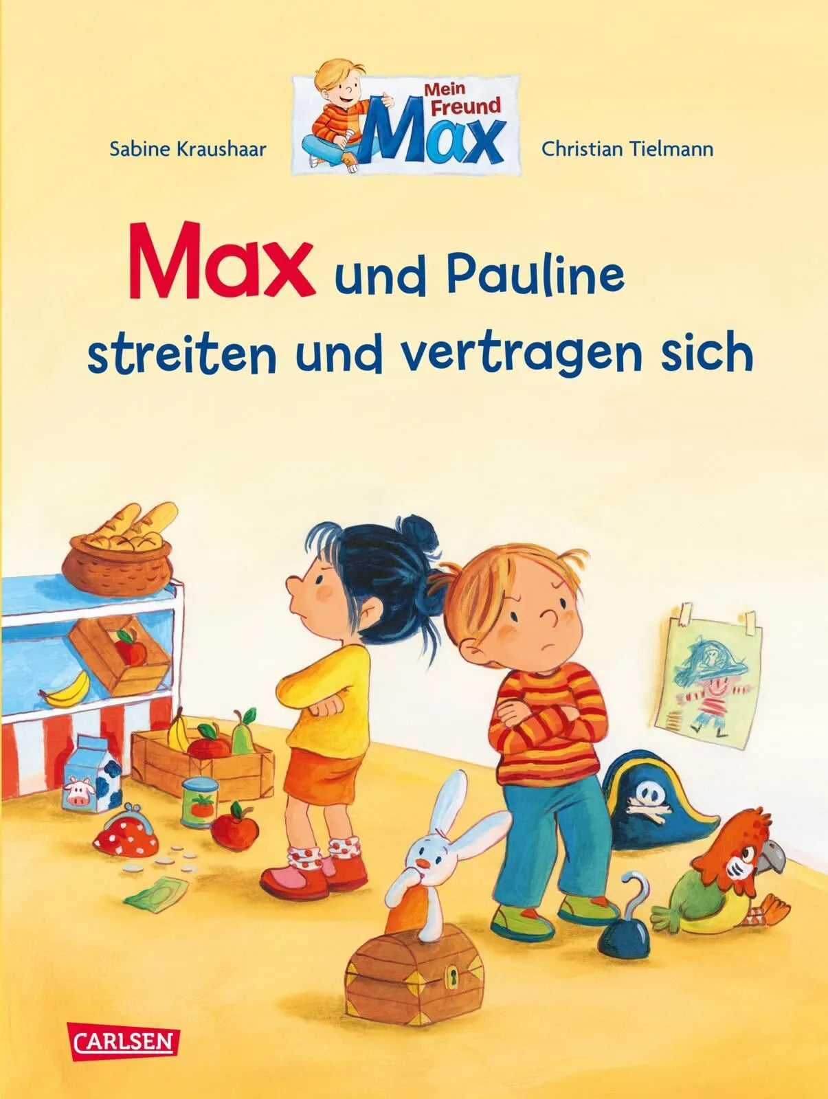 Cover: Max-Bilderbücher: Max und Pauline streiten und vertragen sich (Hardcover) von Christian Tielmann