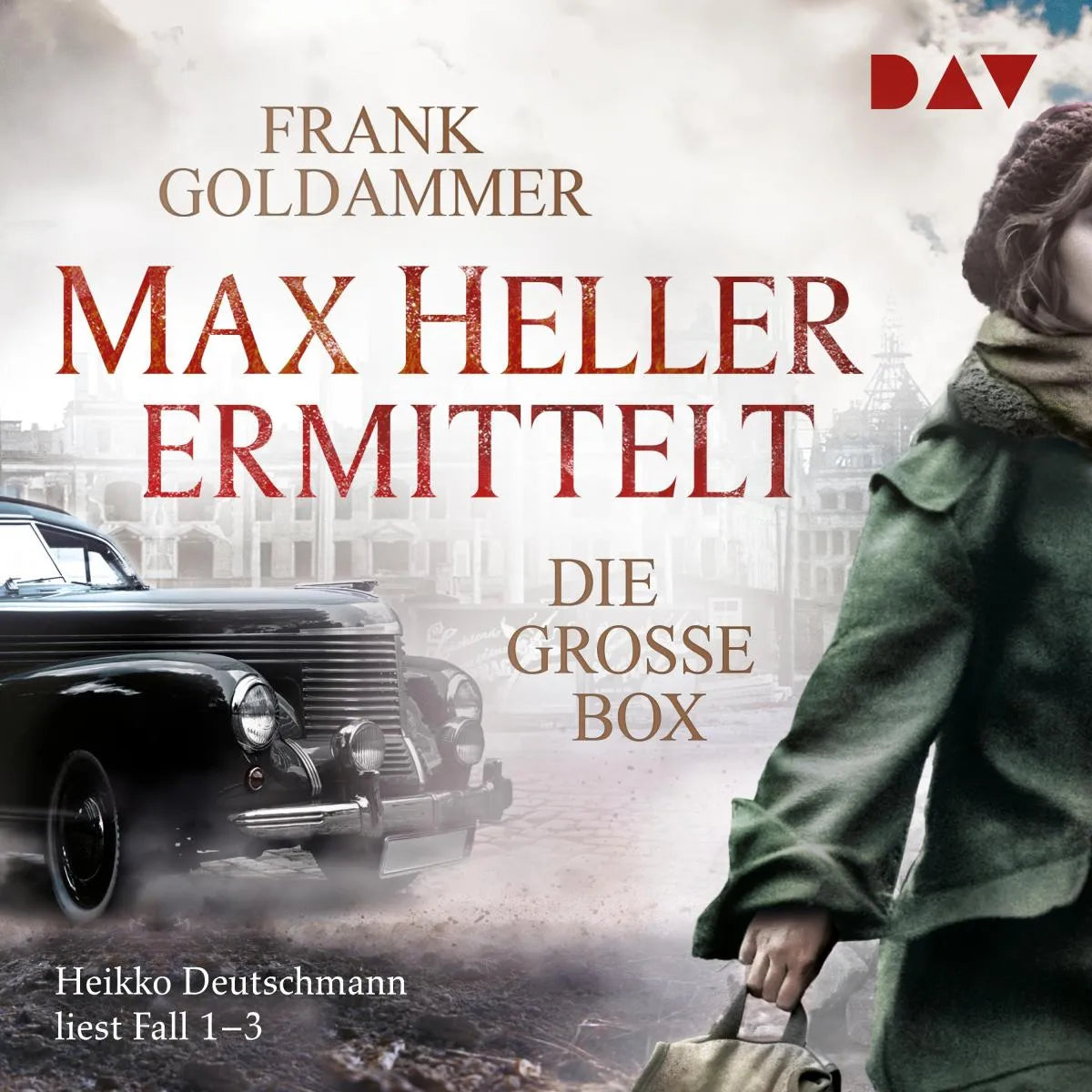 Cover: Max Heller ermittelt - Die große Box. Fall 1-3 (Hörbuch Download) von Frank Goldammer