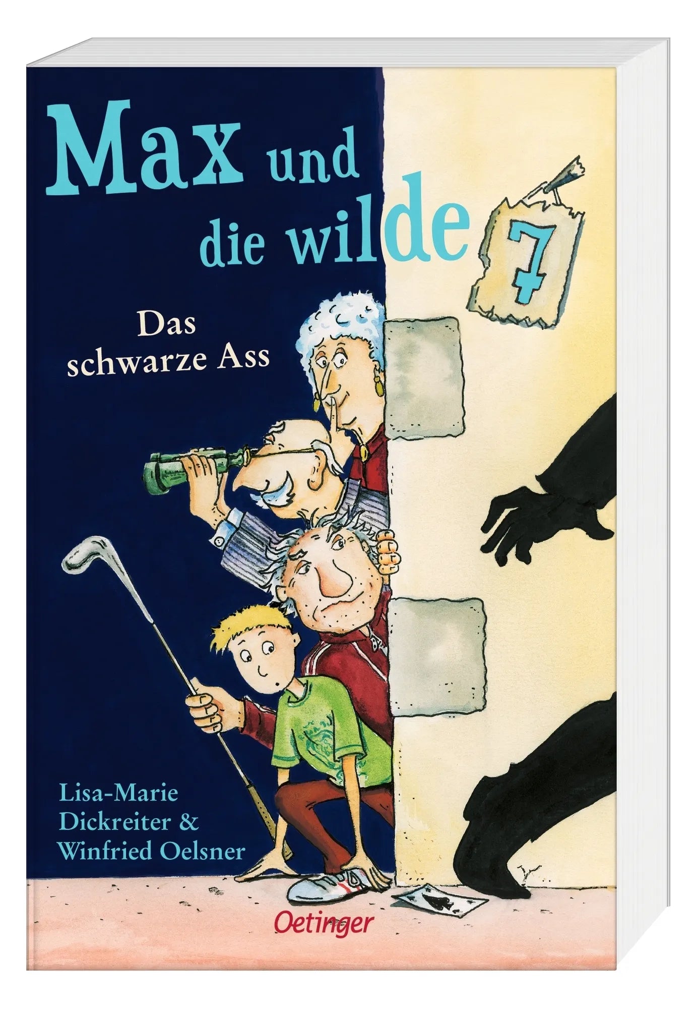 Detailansicht: Max und die wilde 7 1. Das schwarze Ass (Taschenbuch)
