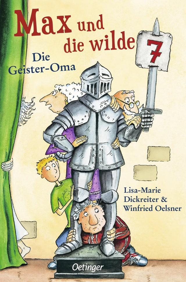 Buchcover von 'Max und die wilde 7 2. Die Geister-Oma' - Taschenbuch von Lisa-Marie Dickreiter