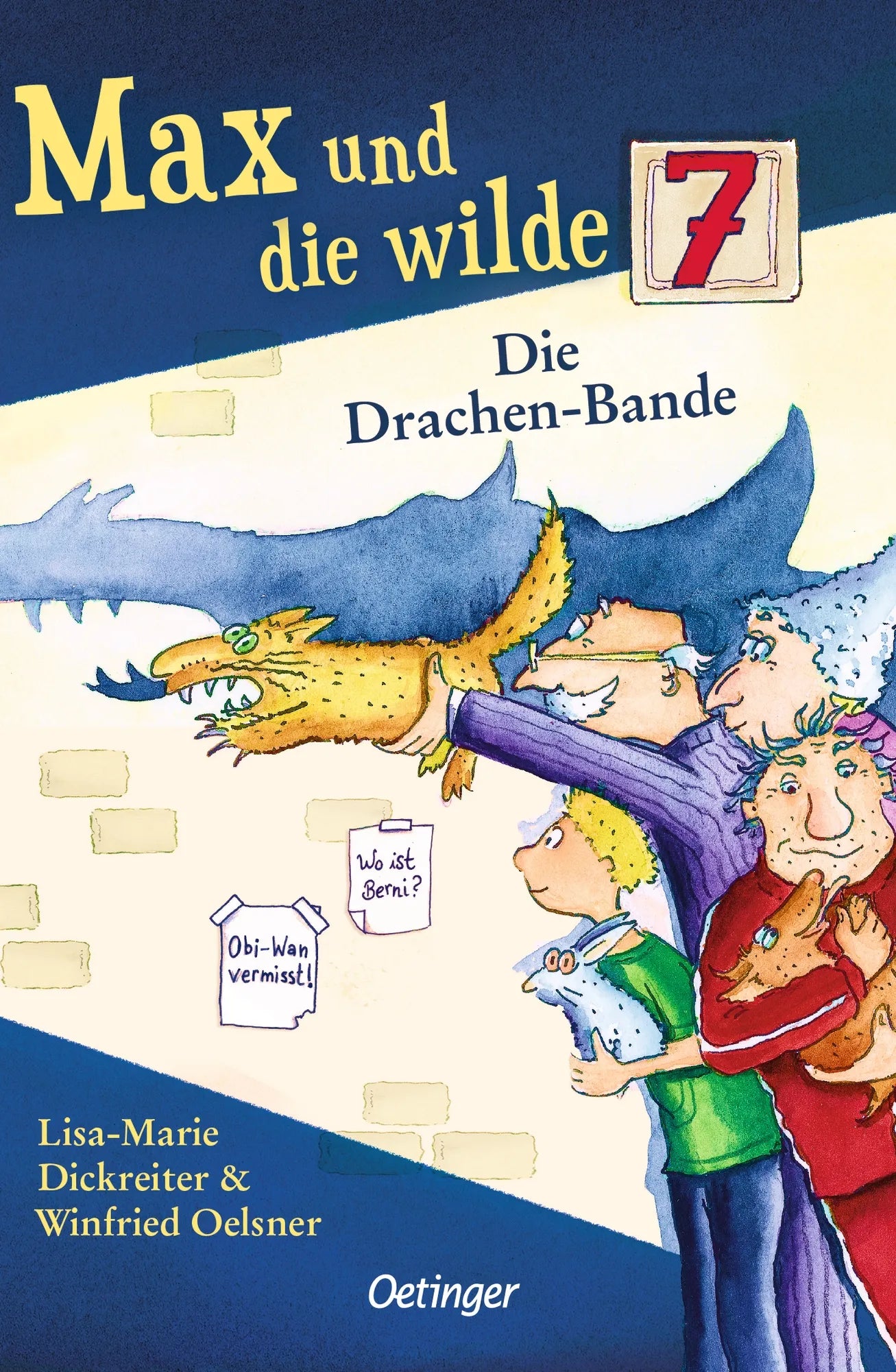 Buchcover von 'Max und die wilde 7 3. Die Drachen-Bande' - Taschenbuch von Lisa-Marie Dickreiter