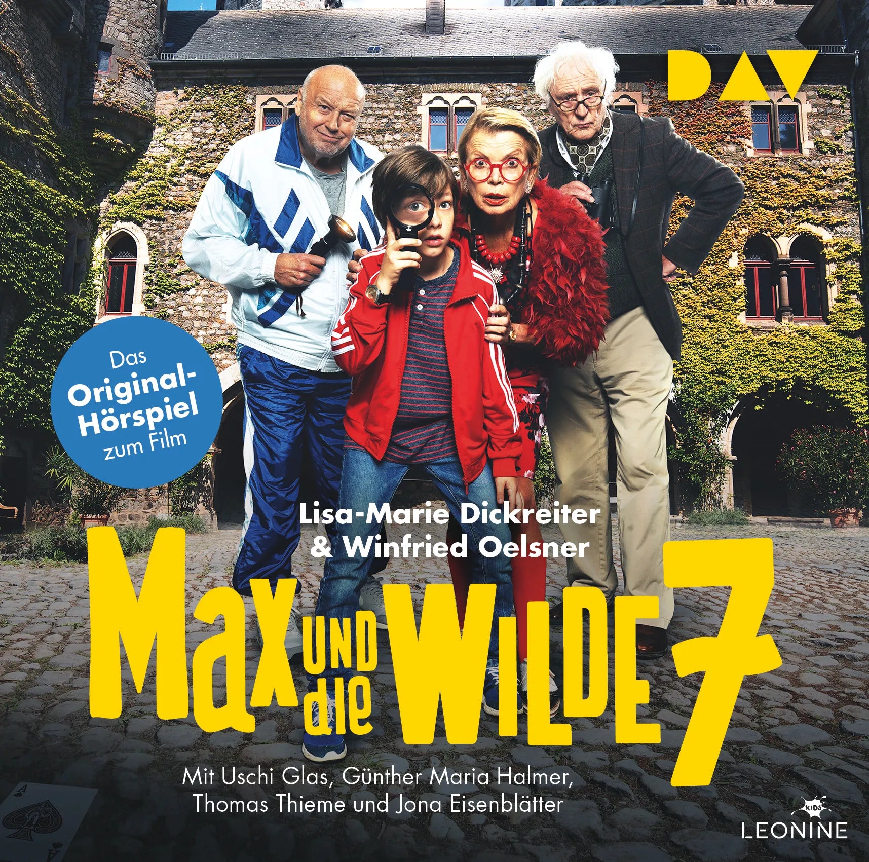 Buchcover von 'Max und die wilde 7 – Das Original-Hörspiel zum Film' - Hörbuch (CD) von Lisa-Marie Dickreiter