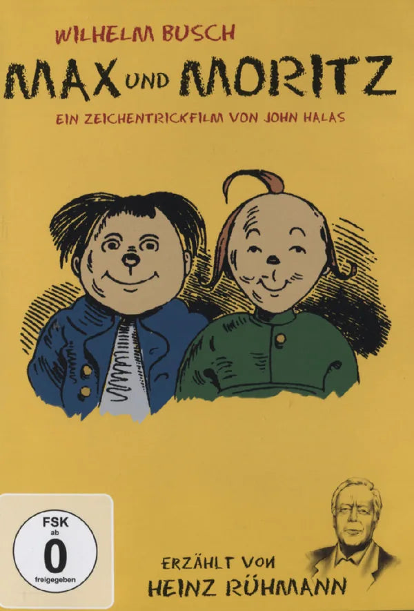 Max und Moritz - Erzählt von Heinz Rühmann - DVD