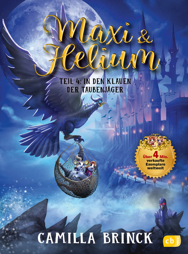 Cover: Maxi & Helium – In den Klauen der Taubenjäger (E-Book) von Camilla Brinck