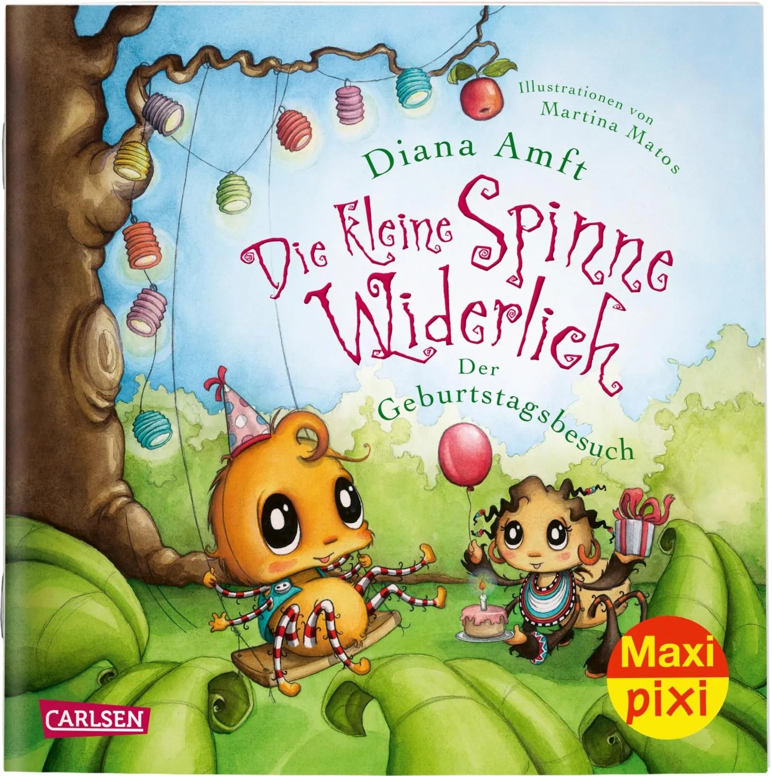 Buchcover von 'Maxi Pixi 312: Die kleine Spinne Widerlich: Der Geburtstagsbesuch' - Taschenbuch von Diana Amft