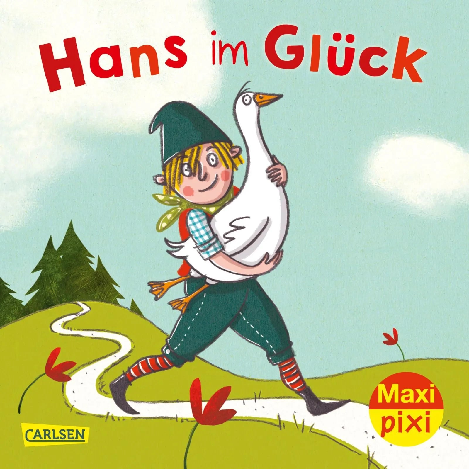 Buchcover von 'Maxi Pixi 340: Hans im Glück' - Taschenbuch von Brüder Grimm