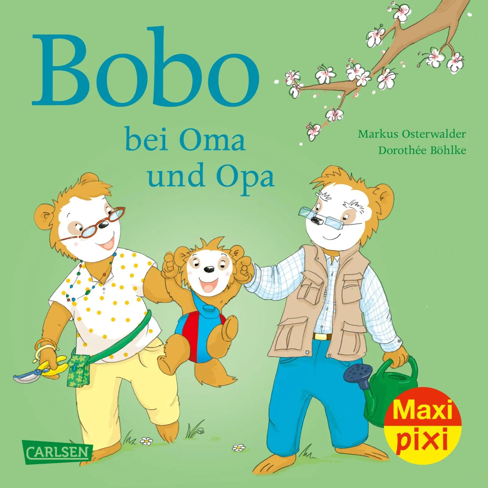Buchcover von 'Maxi Pixi 350: Bobo bei Oma und Opa' - Taschenbuch von Markus Osterwalder