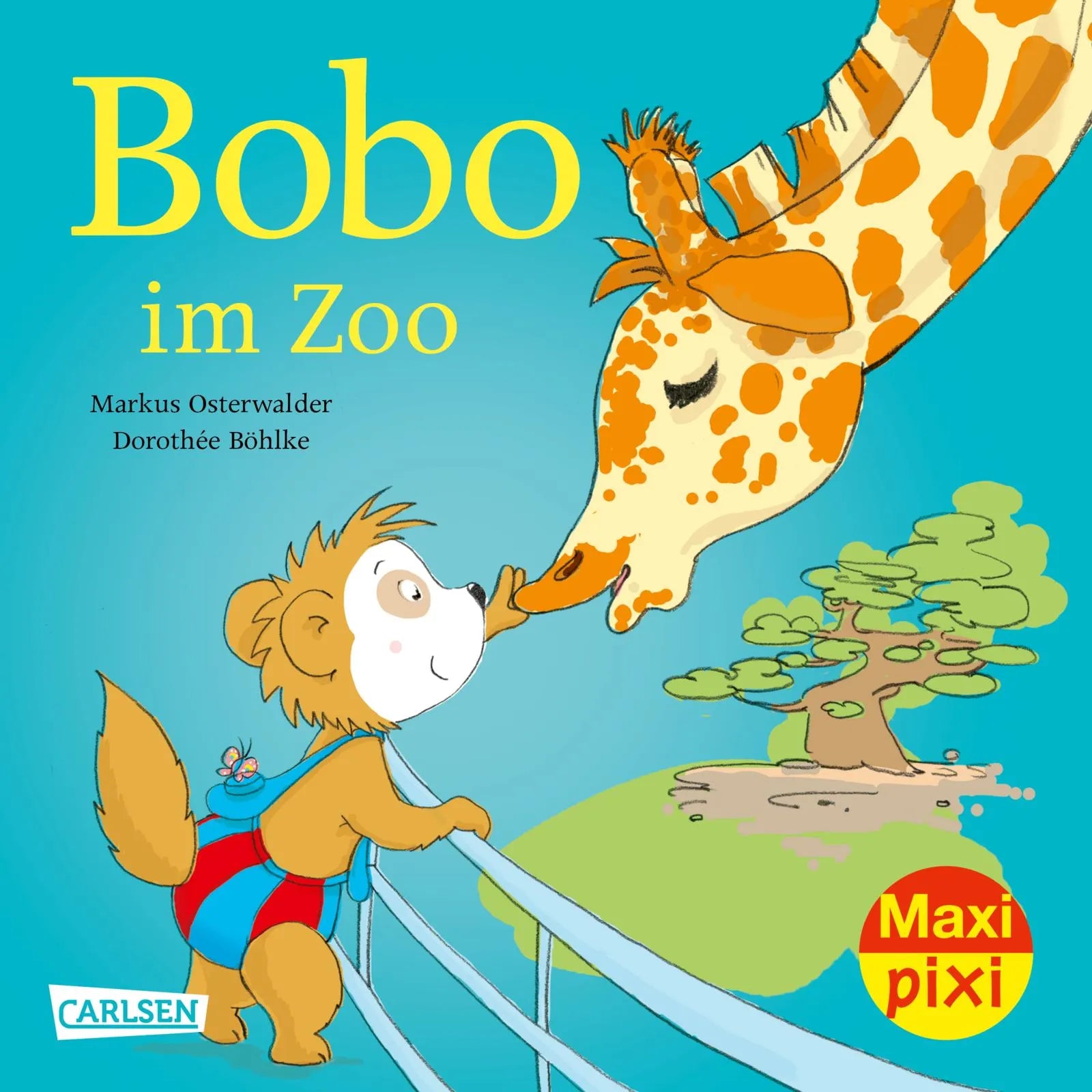 Buchcover von 'Maxi Pixi 351: Bobo im Zoo' - Taschenbuch von Markus Osterwalder