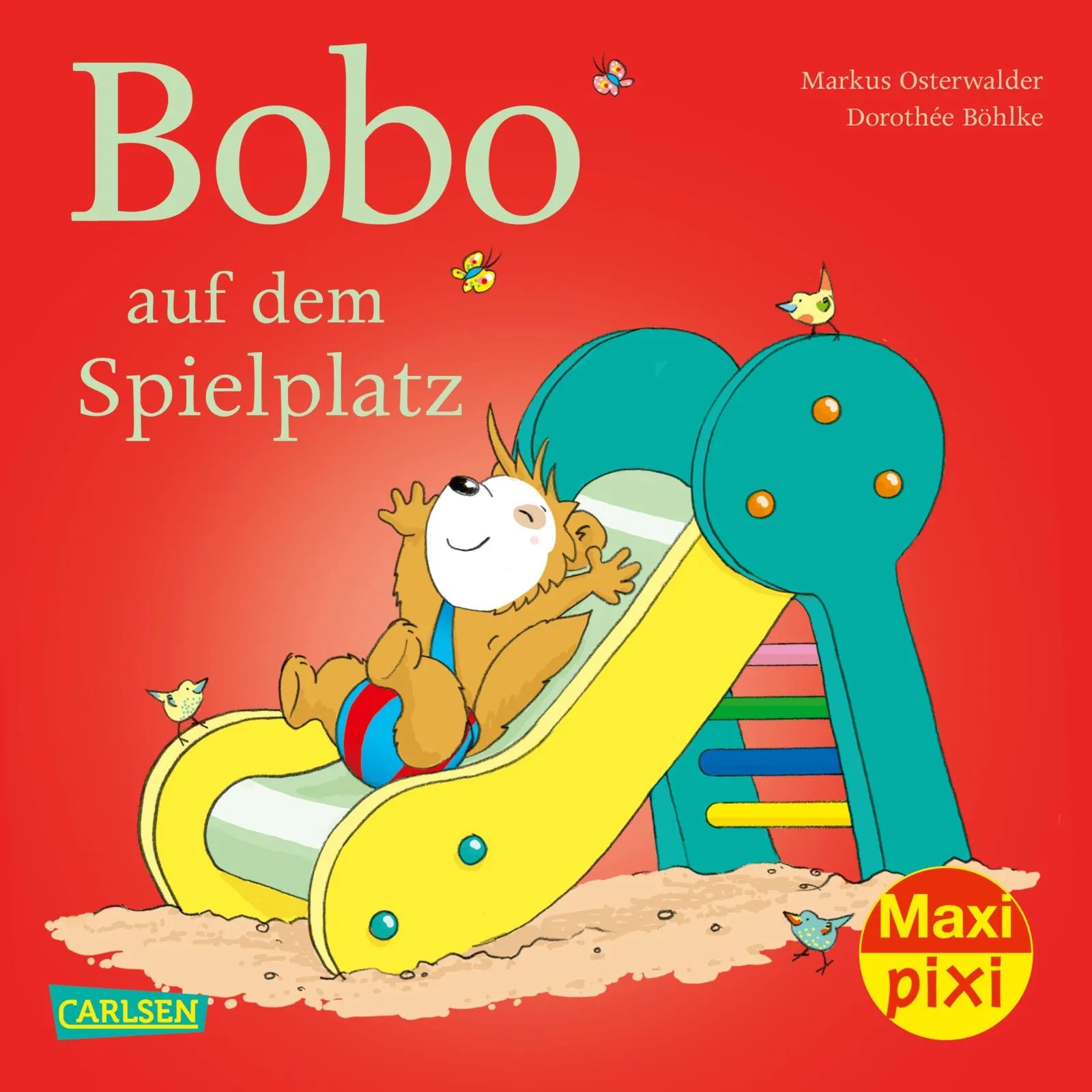 Buchcover von 'Maxi Pixi 352: Bobo auf dem Spielplatz' - Taschenbuch von Markus Osterwalder
