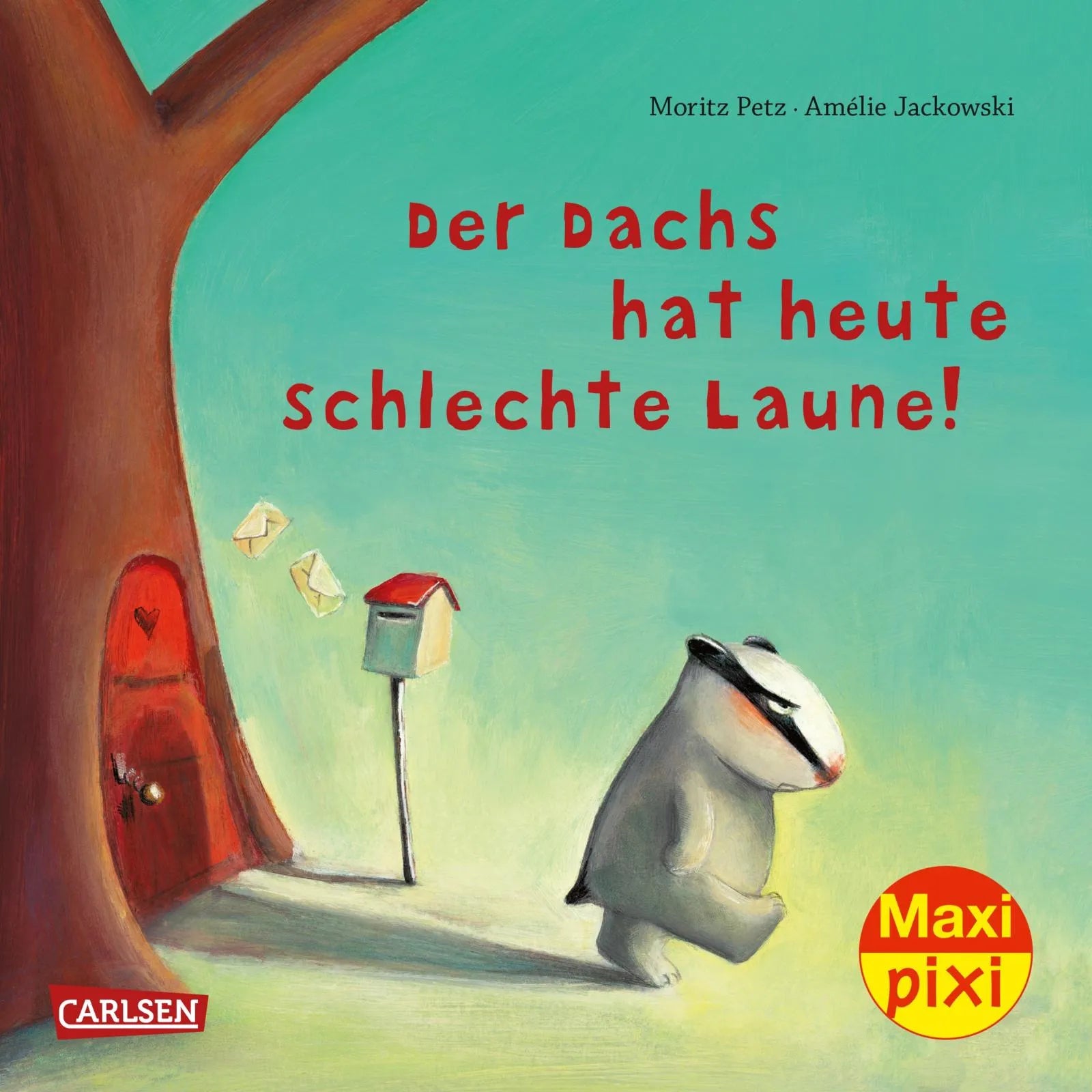 Buchcover von 'Maxi Pixi 362: Der Dachs hat heute schlechte Laune' - Taschenbuch von Moritz Petz