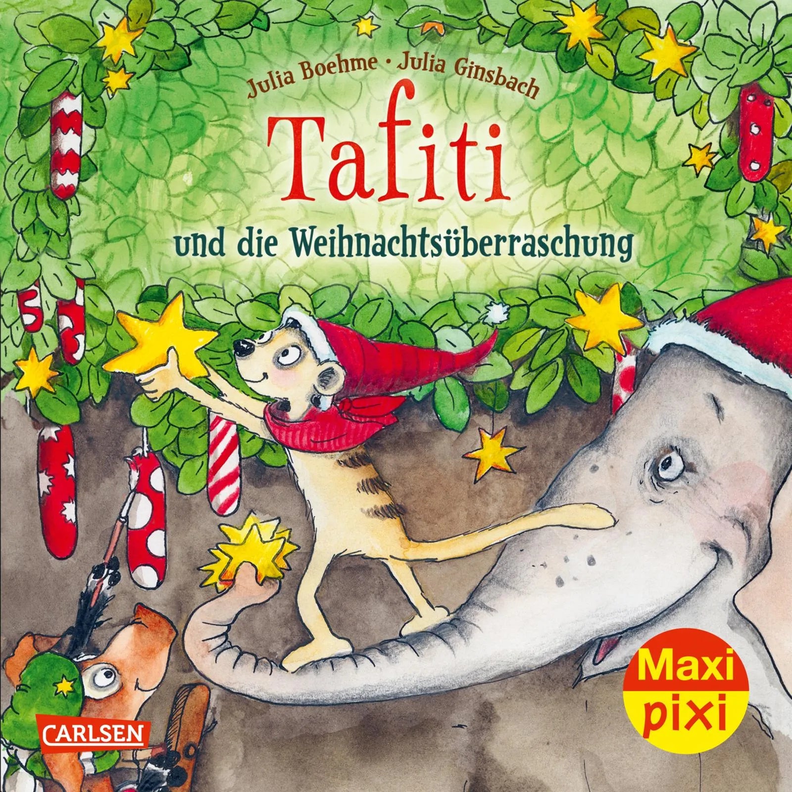 Buchcover von 'Maxi Pixi 384: Tafiti und die Weihnachtsüberraschung' - Taschenbuch von Julia Boehme
