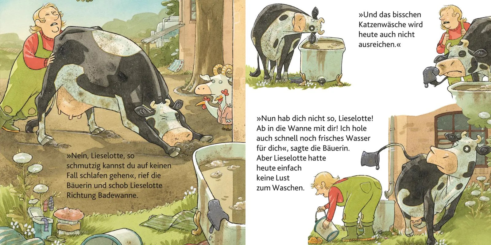 Abbildung von 'Maxi Pixi 401: Lieselotte will nicht baden'