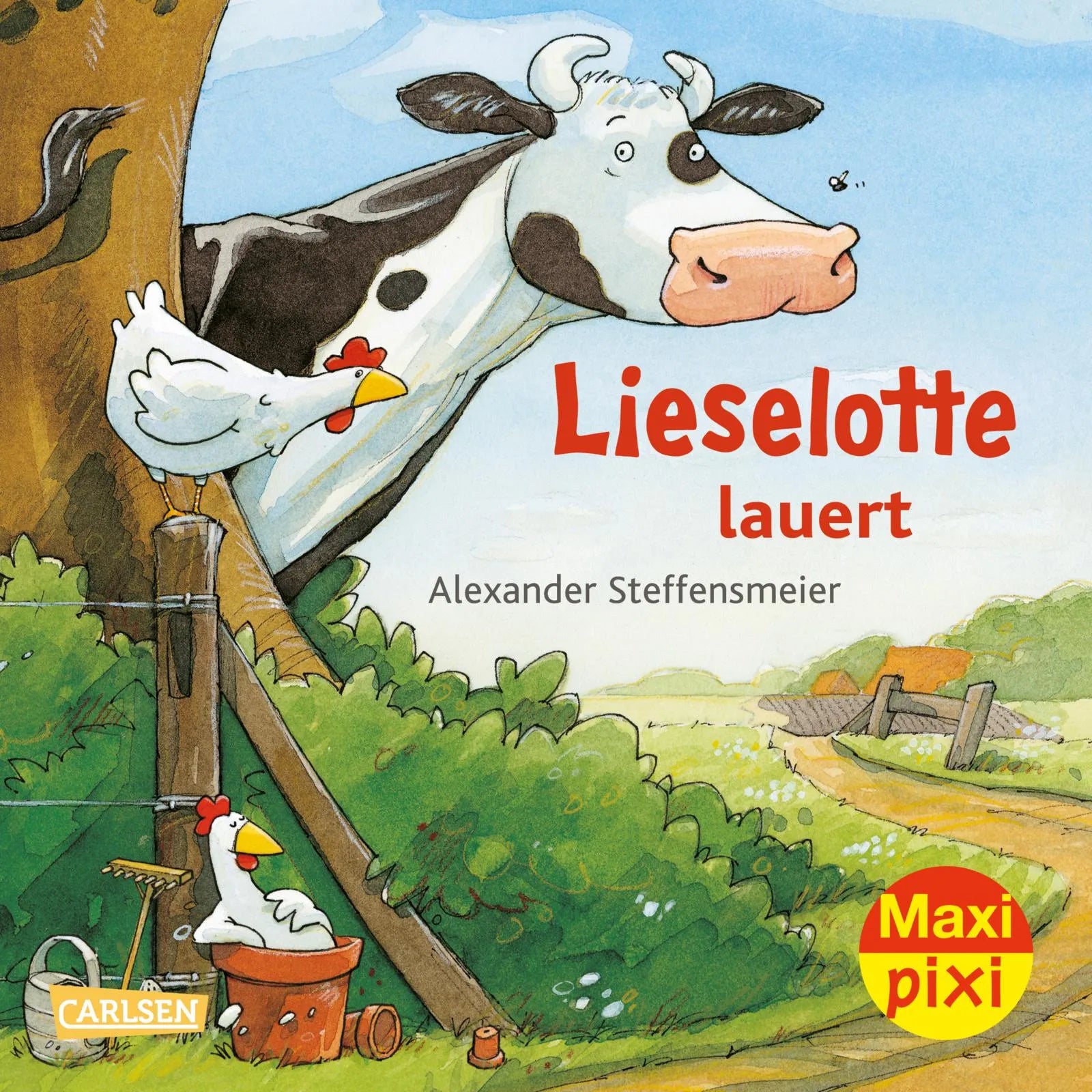 Buchcover von 'Maxi Pixi 404: Lieselotte lauert' - Taschenbuch von Alexander Steffensmeier