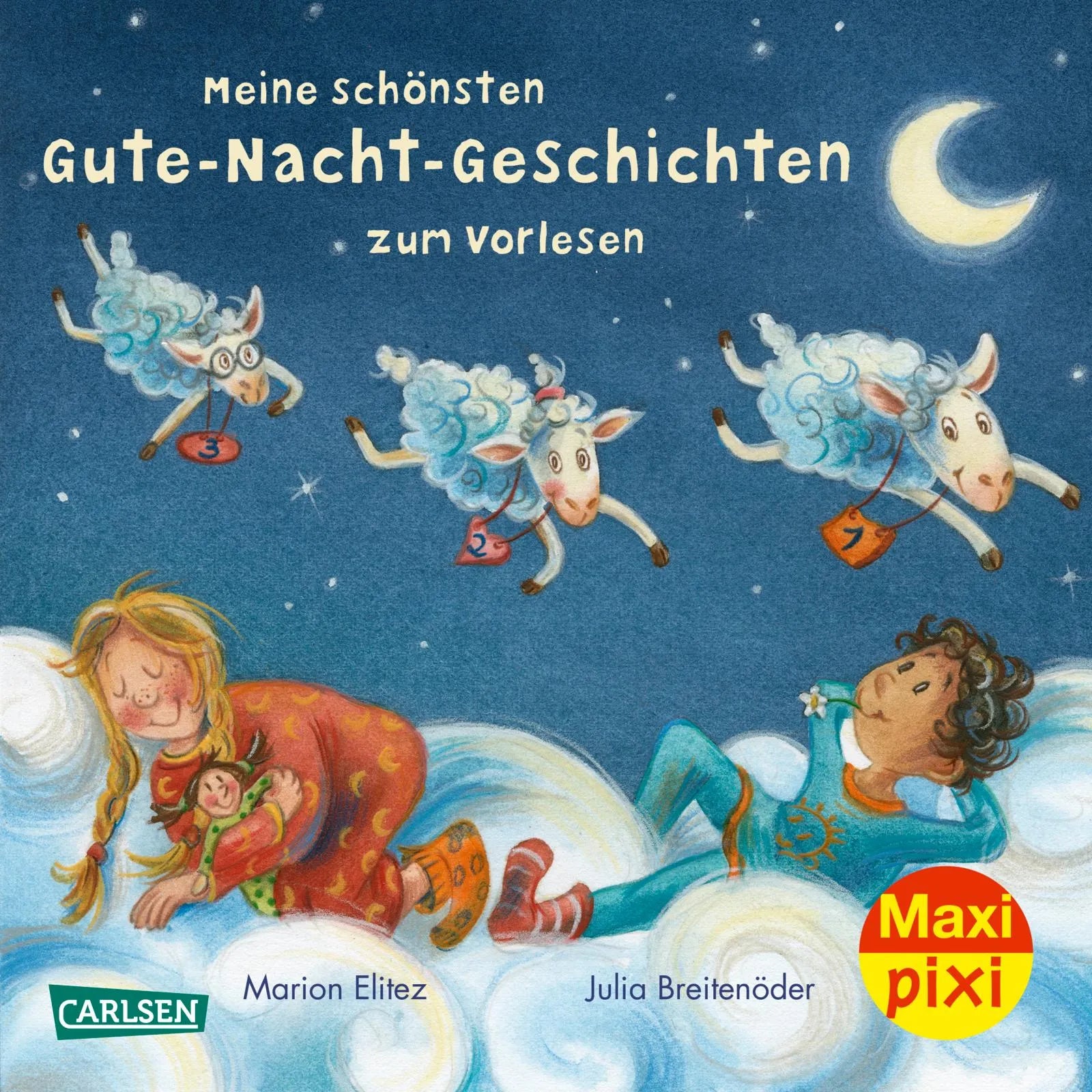 Buchcover von 'Maxi Pixi 429: Meine schönsten Gute-Nacht-Geschichten zum Vorlesen' - Taschenbuch von Julia Breitenöder