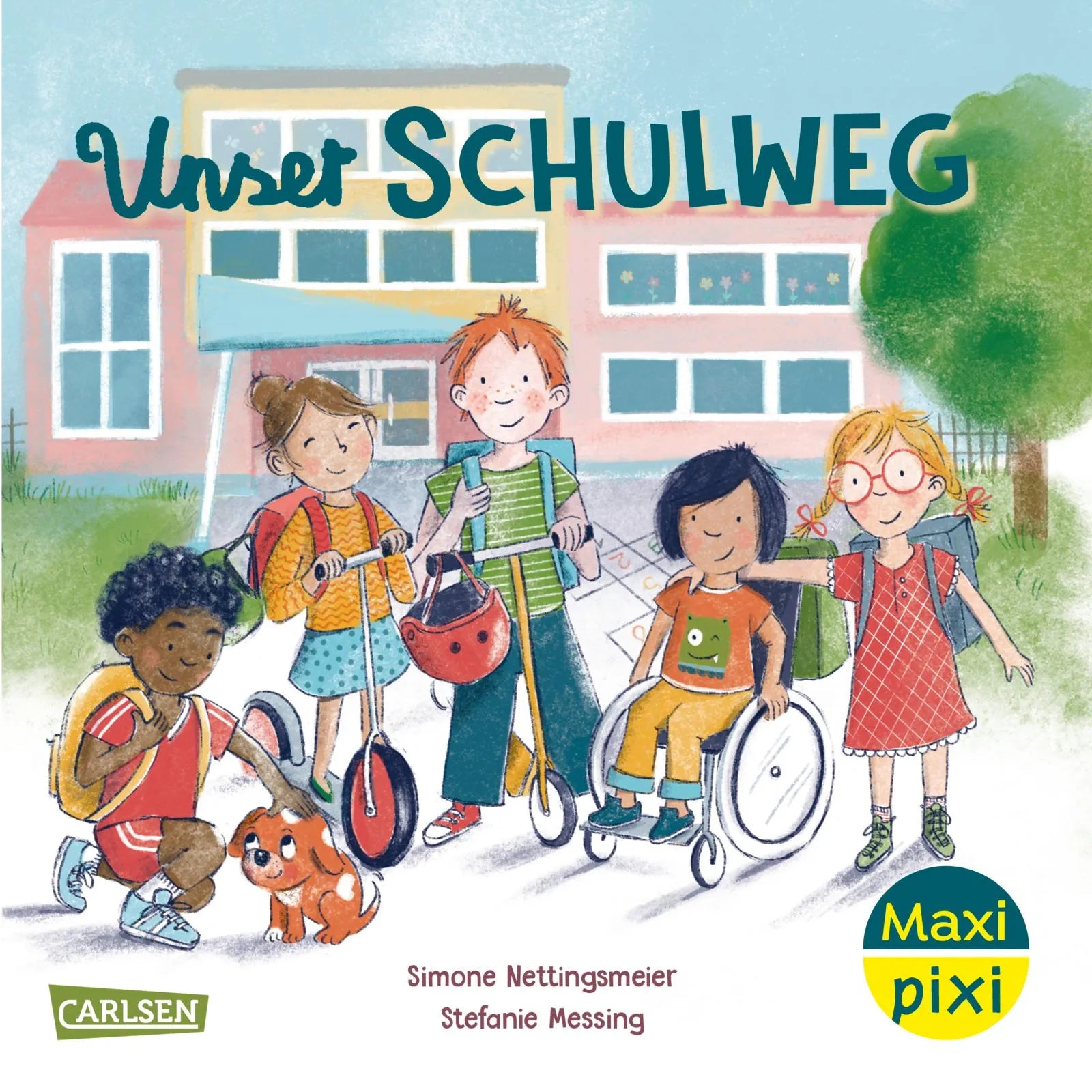 Buchcover von 'Maxi Pixi 439: Unser Schulweg' - Taschenbuch von Simone Nettingsmeier