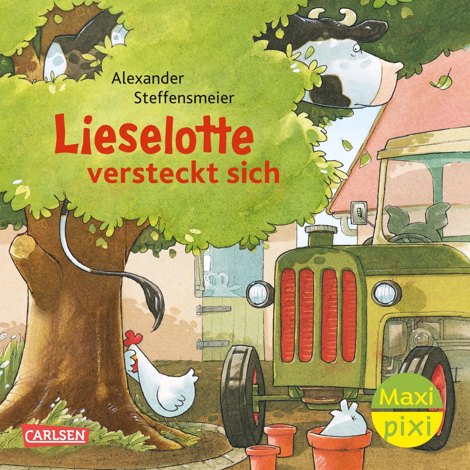 Buchcover von 'Maxi Pixi 458: Lieselotte versteckt sich' - Taschenbuch von Alexander Steffensmeier