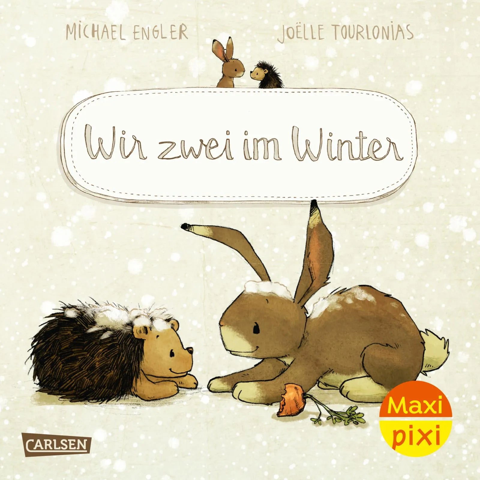 Buchcover von 'Maxi Pixi 460: WIR ZWEI im Winter' - Taschenbuch von Michael Engler
