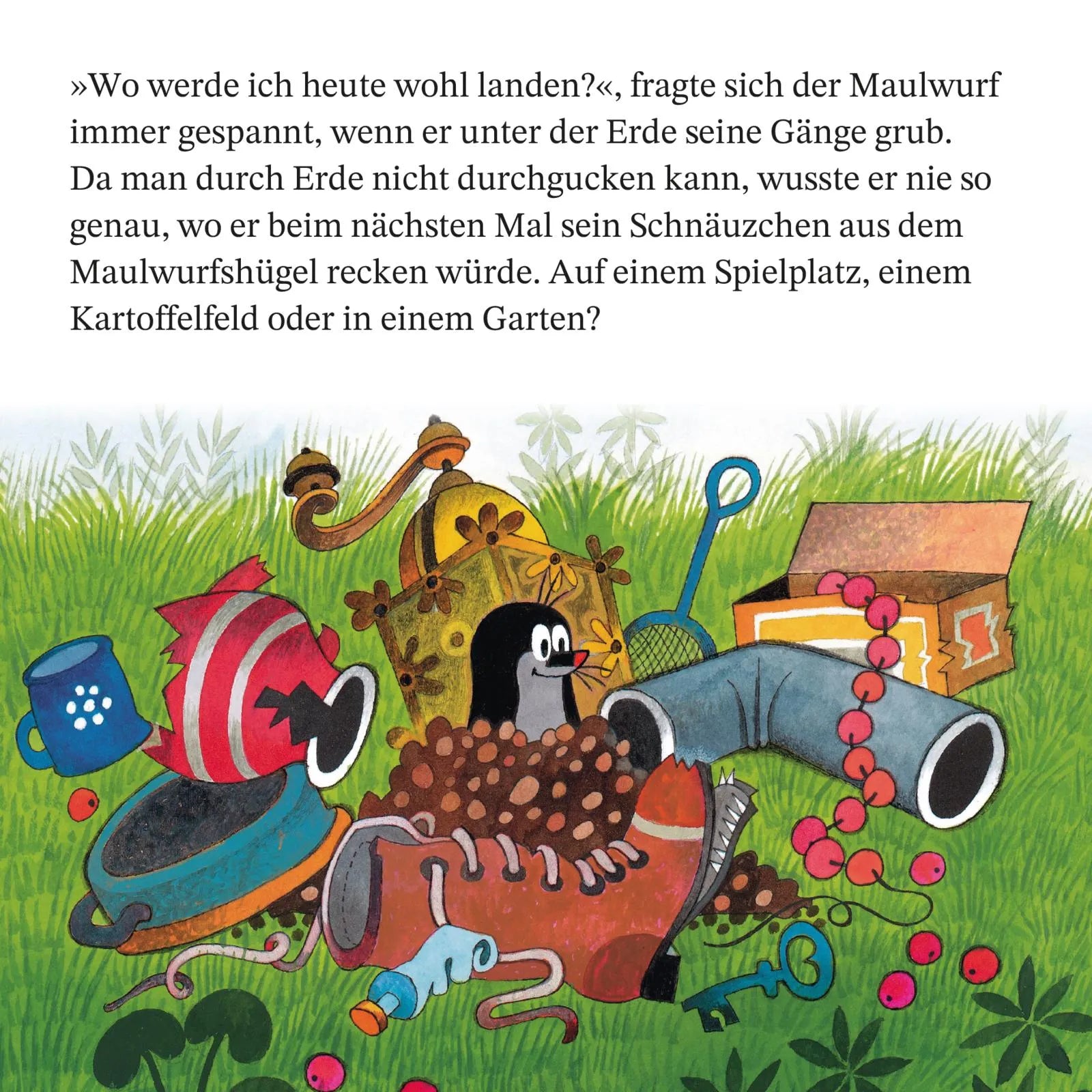 Abbildung von 'Maxi Pixi 466: Der kleine Maulwurf und der Regenschirm'