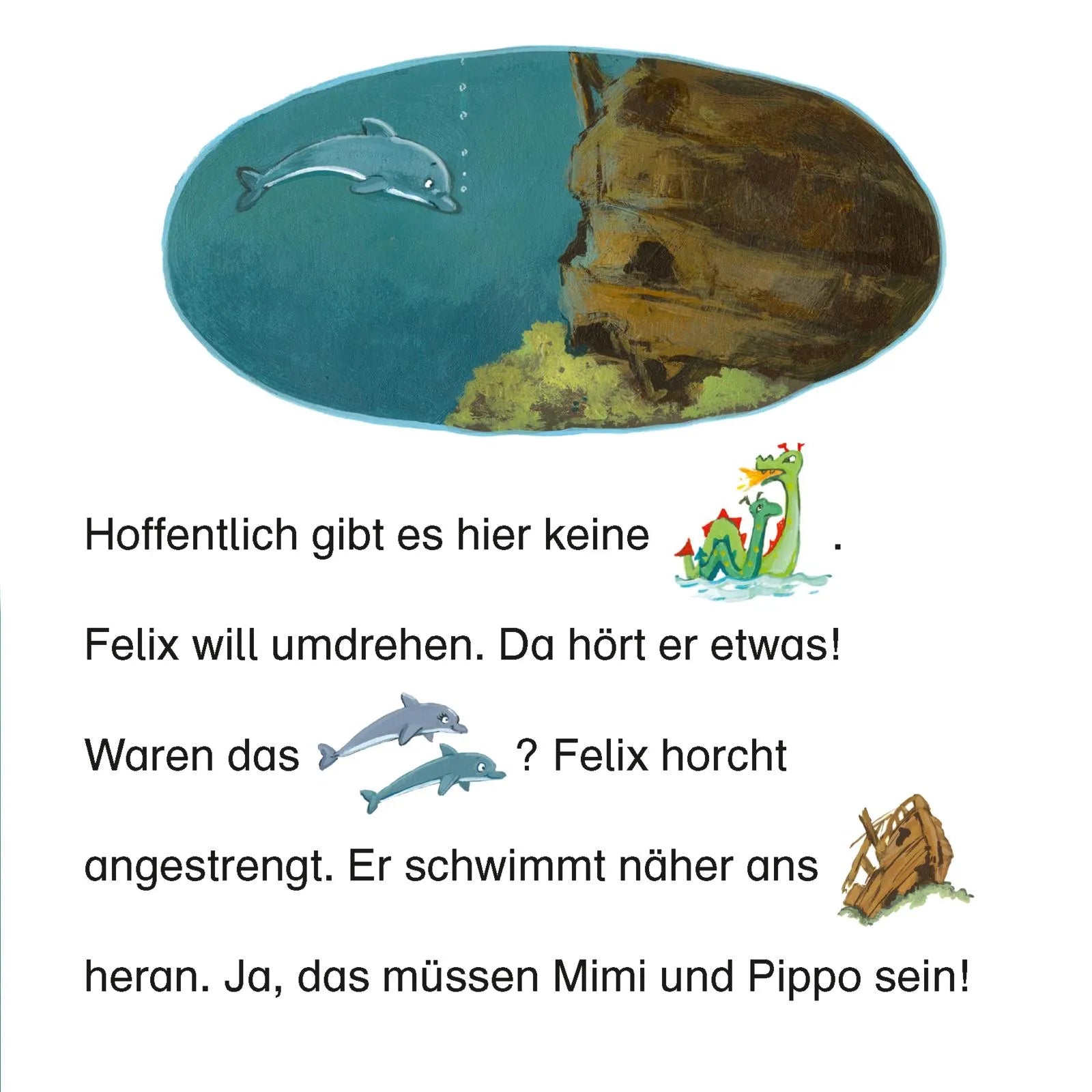 Produktansicht: Maxi Pixi 469: Der kleine Delfin auf Schatzsuche (Taschenbuch)