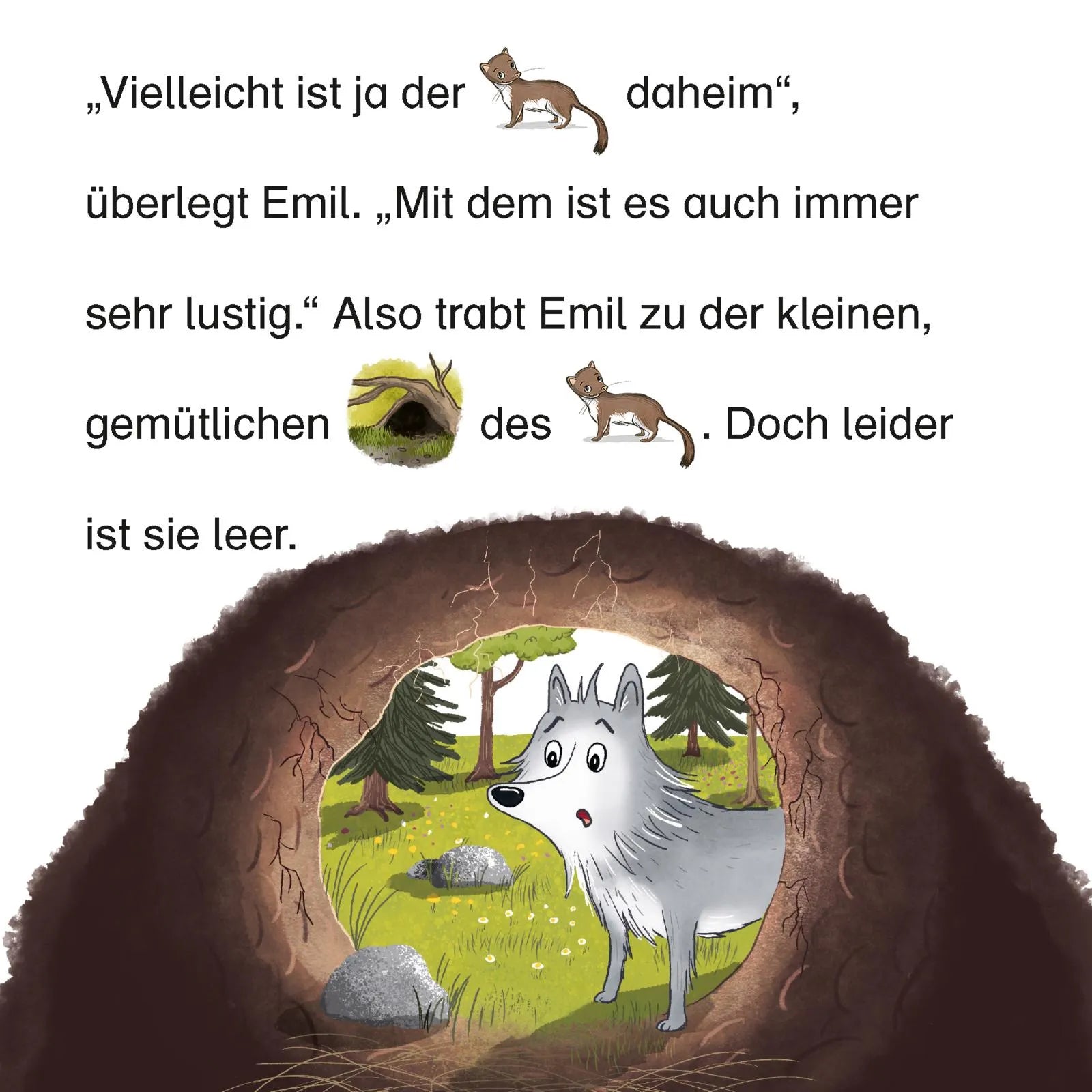 Abbildung von 'Maxi Pixi 470: Der kleine Wolf findet einen Freund'