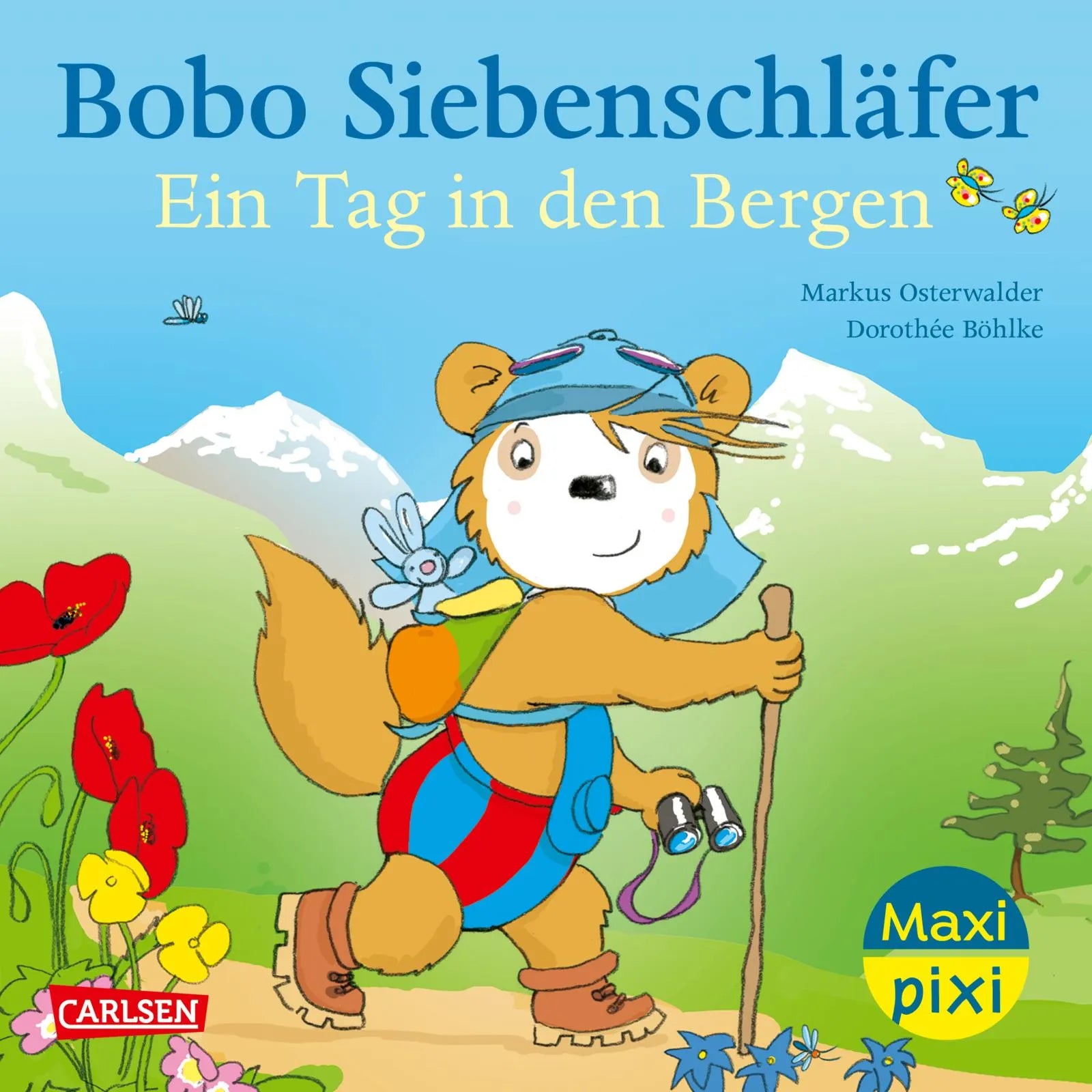 Buchcover von 'Maxi Pixi 473: Bobo Siebenschläfer: Ein Tag in den Bergen' - Taschenbuch von Markus Osterwalder