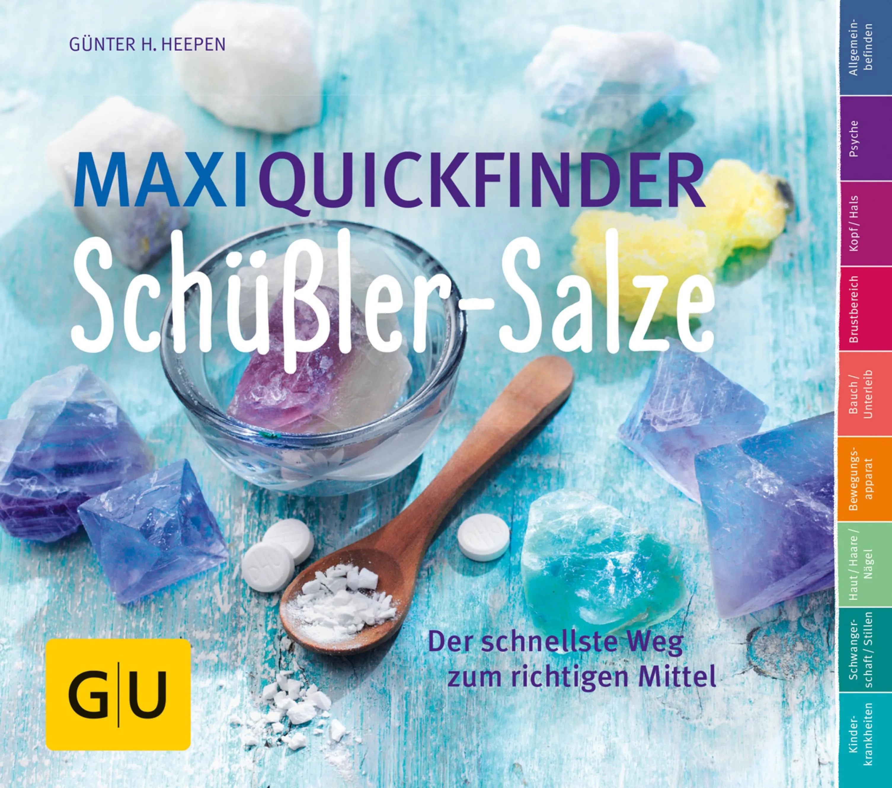 Cover: Maxi-Quickfinder Schüßler-Salze (E-Book) von Günther H. Heepen