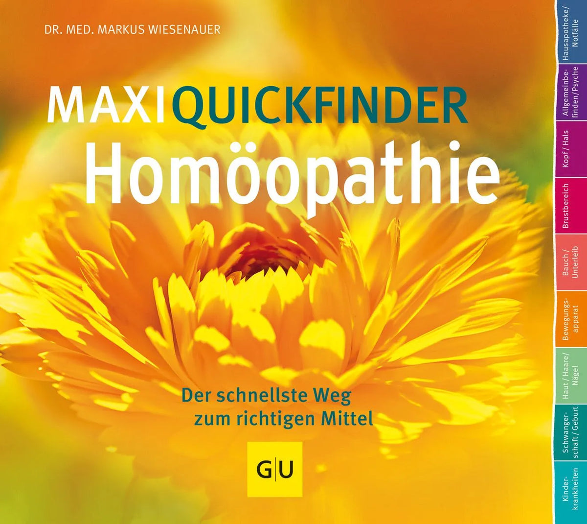 Cover: MaxiQuickfinder Homöopathie (Hardcover) von Markus Wiesenauer