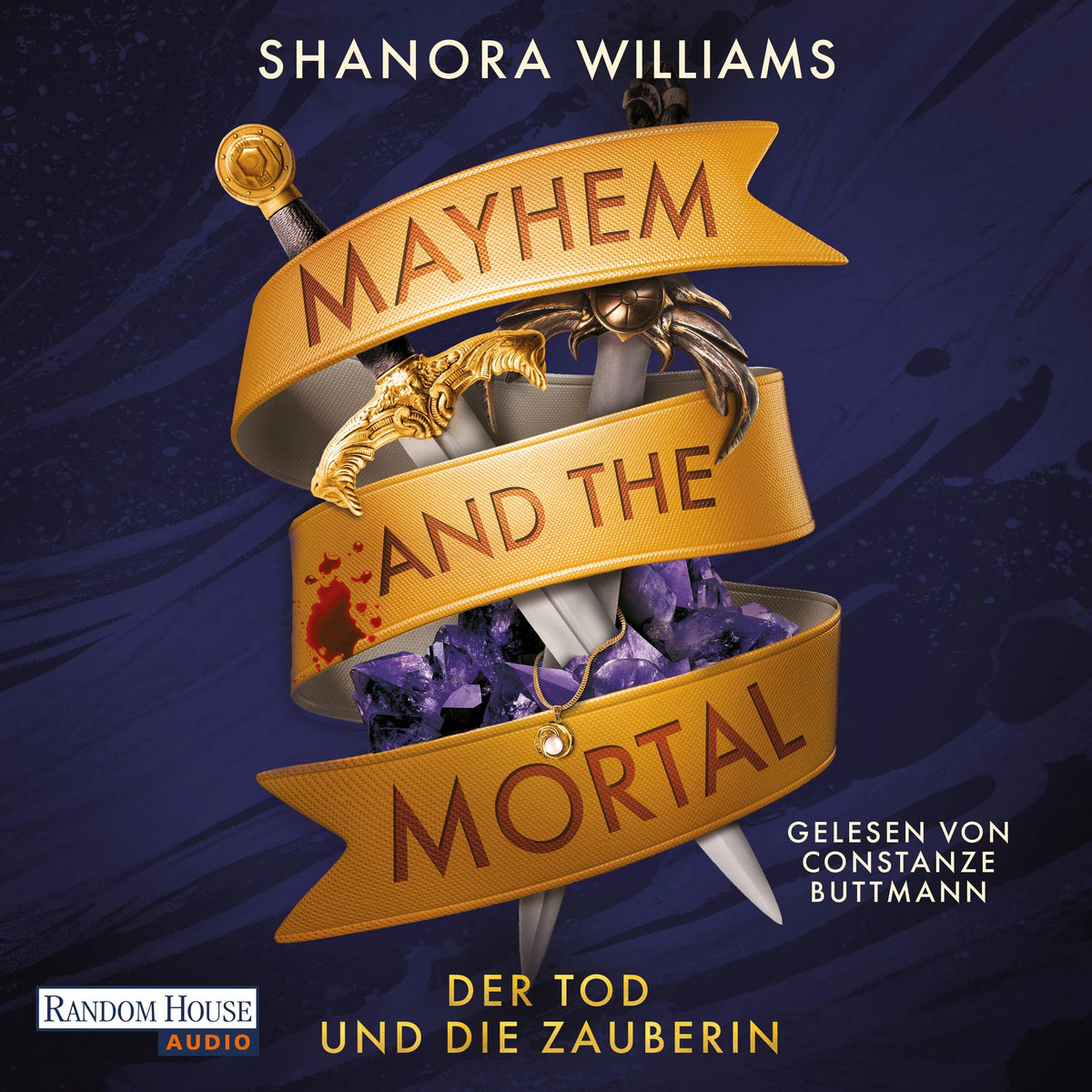 Cover: Mayhem and the Mortal - Der Tod und die Zauberin (Hörbuch Download) von Shanora Williams