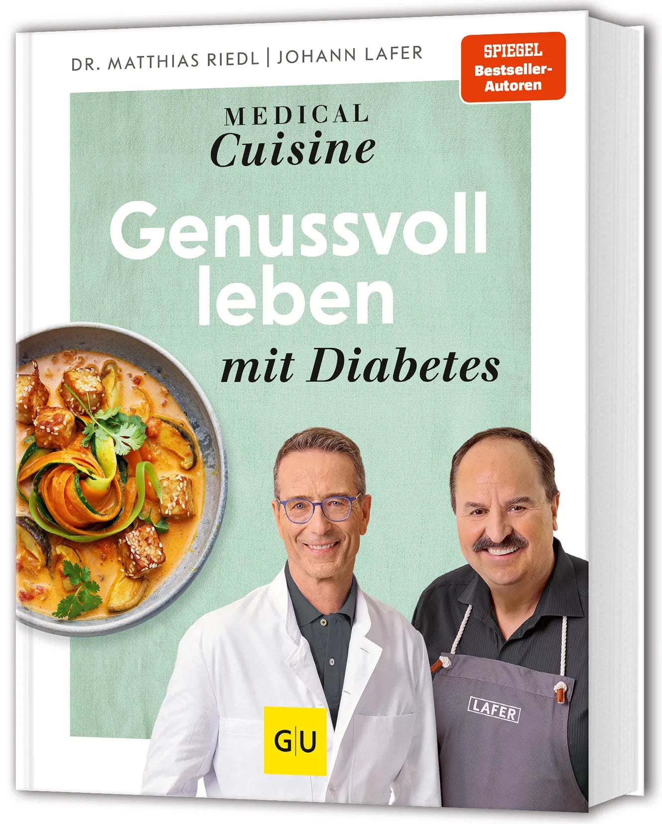 Buchcover von 'Medical Cuisine - Genussvoll leben mit Diabetes' - Gebundene Ausgabe von Johann Lafer