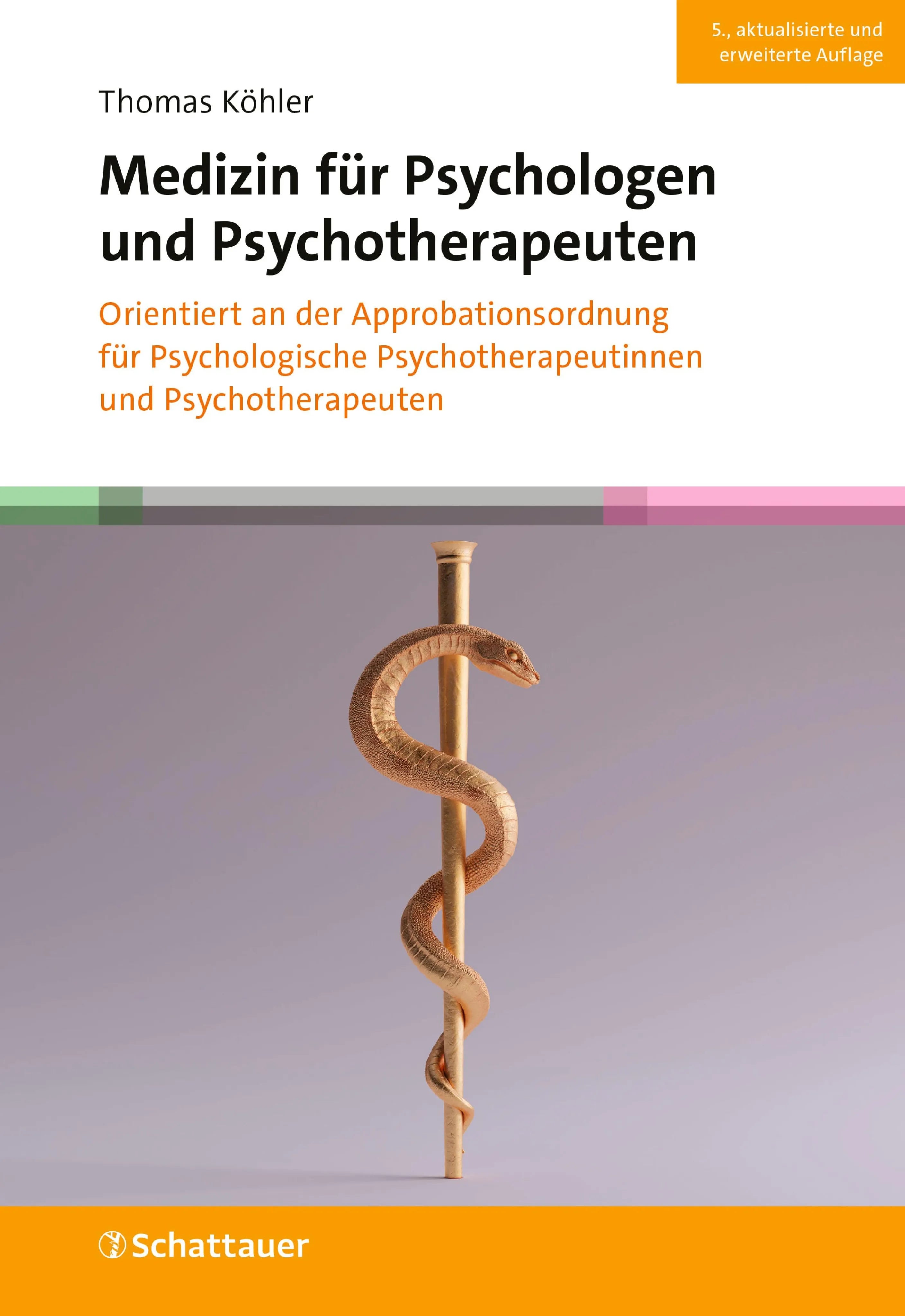Cover: Medizin für Psychologen und Psychotherapeuten (E-Book) von Thomas Köhler