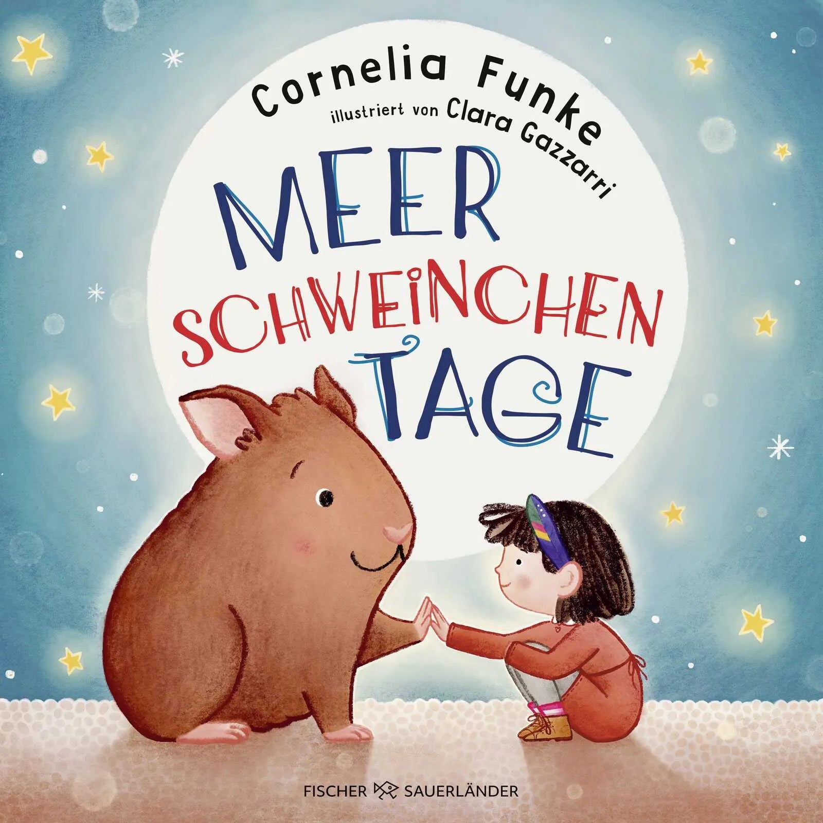 Buchcover von 'Meerschweinchentage' - Gebundene Ausgabe von Cornelia Funke