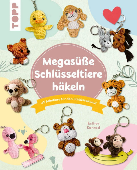 Megasüße Schlüsseltiere häkeln