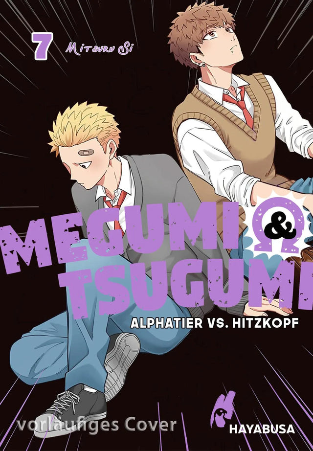 Cover: Megumi & Tsugumi – Alphatier vs. Hitzkopf 7 (Taschenbuch) von Mitsuru Si