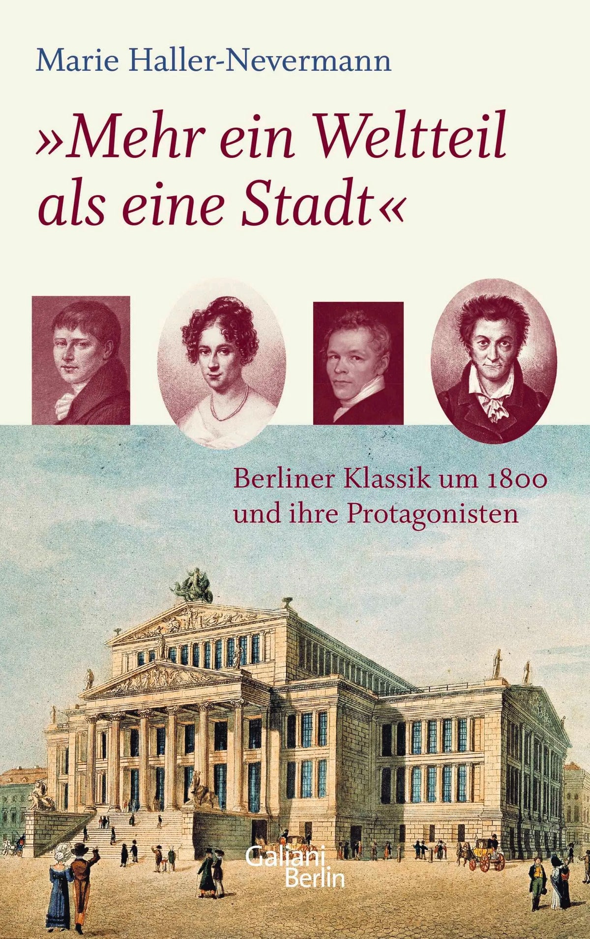 Cover: "Mehr ein Weltteil als eine Stadt" (Hardcover) von Marie Haller-Nevermann