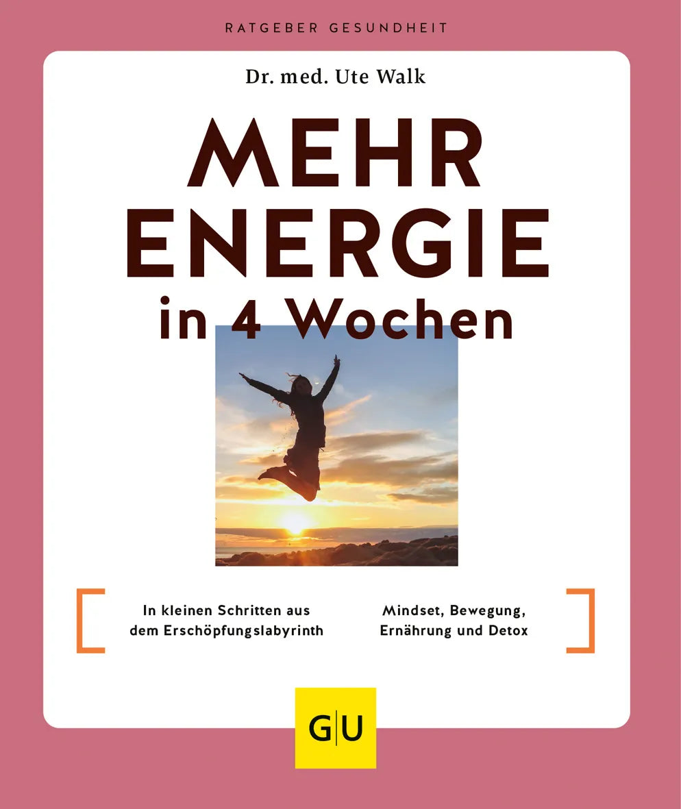 Buchcover von 'Mehr Energie in 4 Wochen' - Taschenbuch von Dr. med. Ute Walk
