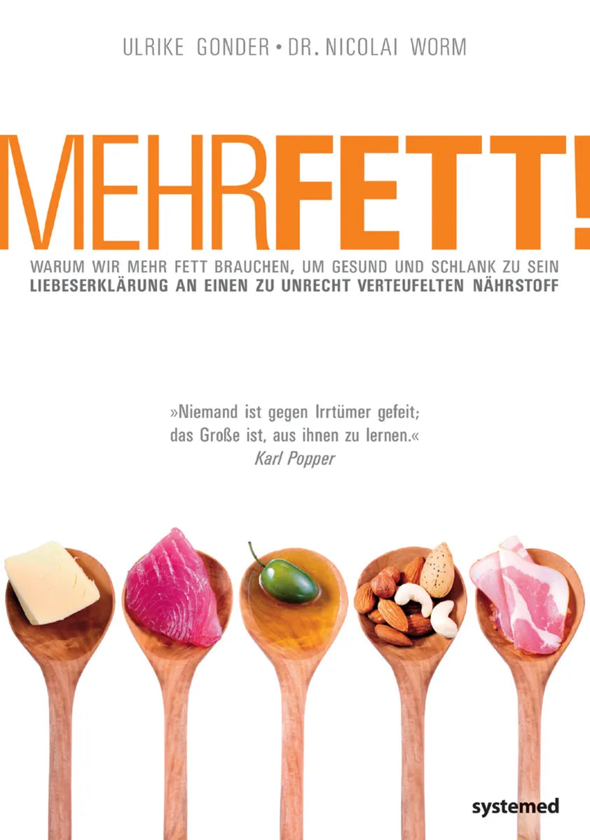 Buchcover von 'Mehr Fett!' - Taschenbuch von Nicolai Worm