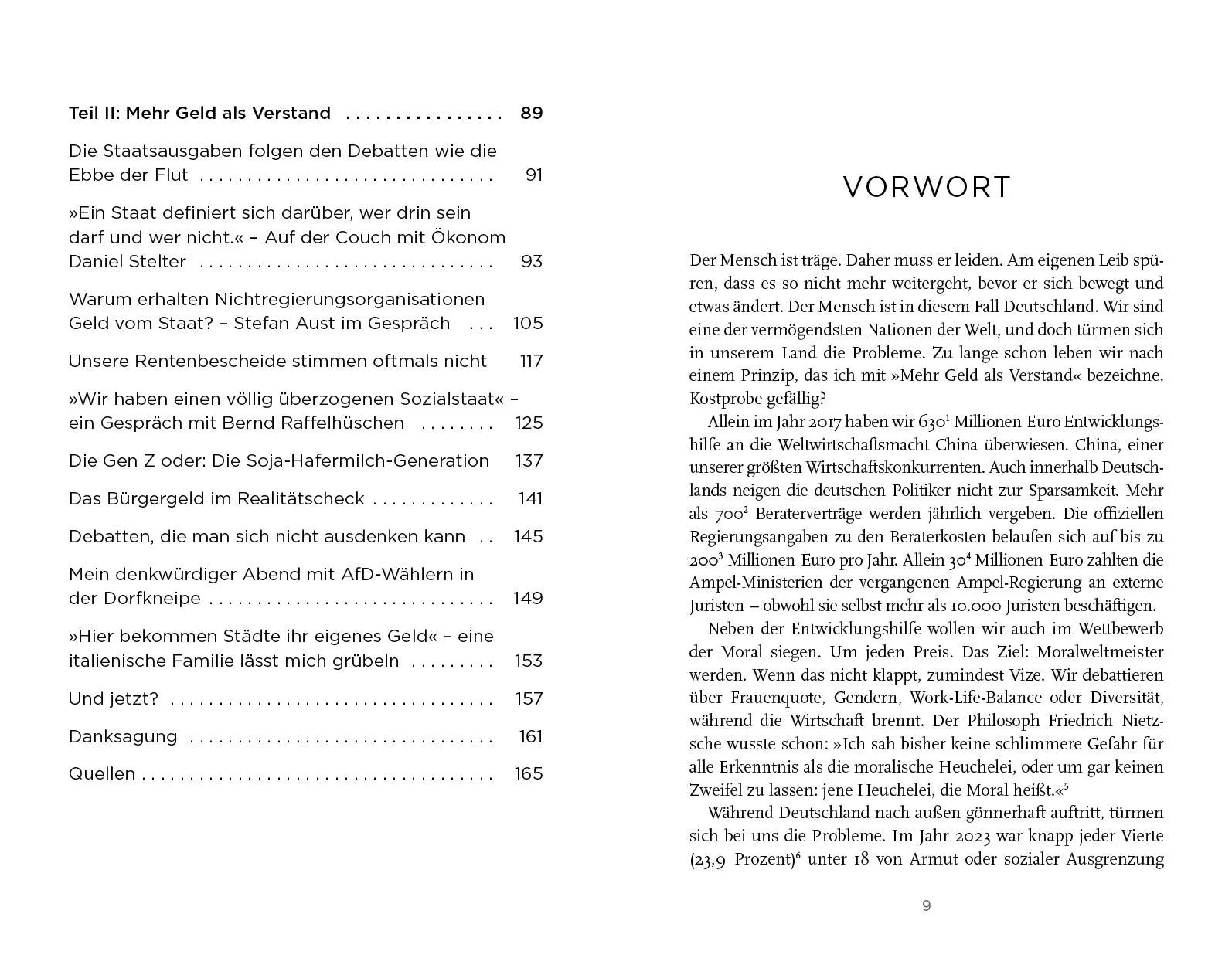 Innenansicht von 'Mehr Geld als Verstand' - Taschenbuch