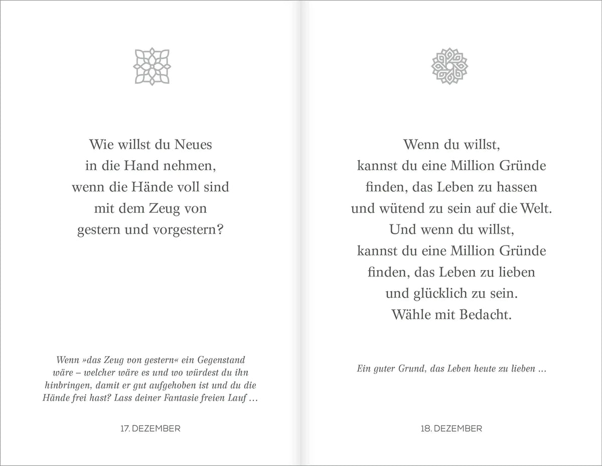 Detailansicht: Mehr Seelenfutter – 365-mal in die Weite spüren (Hardcover)