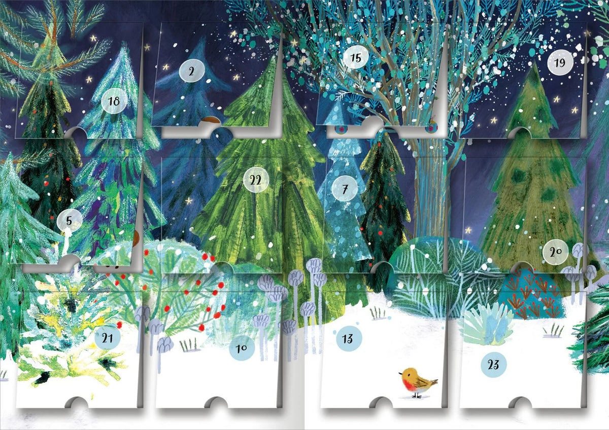Mein Adventskalender mit Stickern – Ansicht