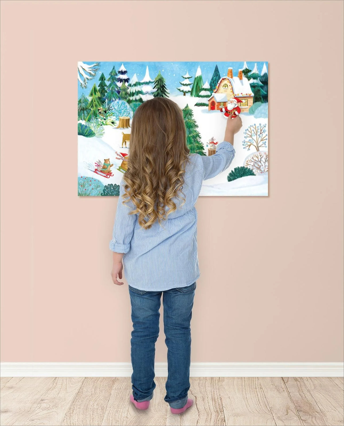 Mein Adventskalender mit Stickern – Ansicht